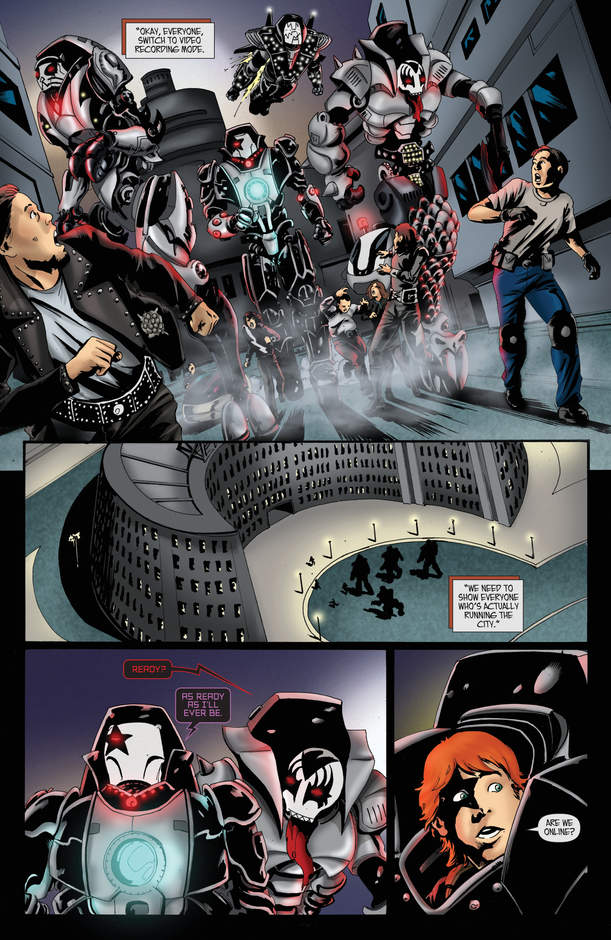 Read online KISS comic -  Issue #4 - 16