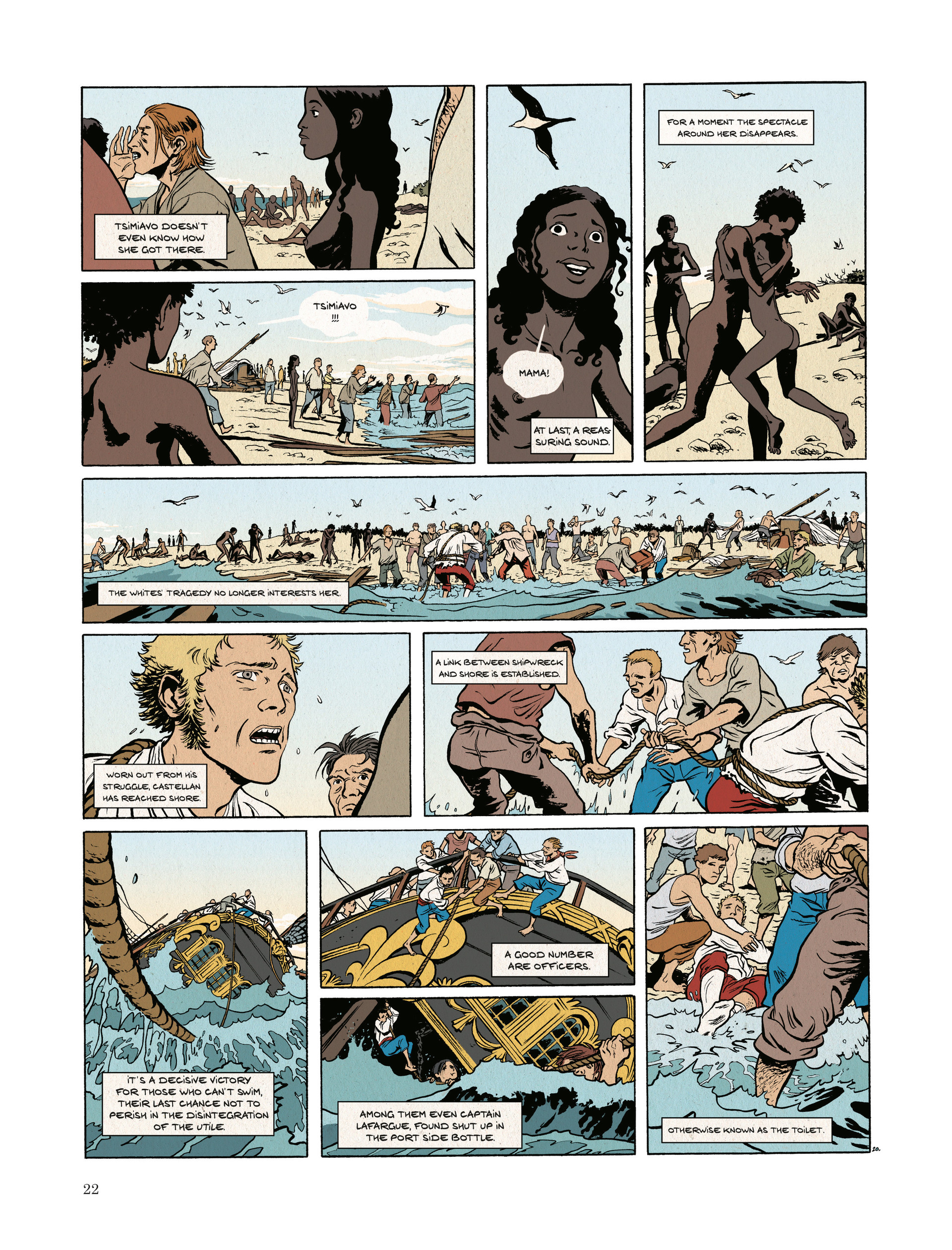 Read online The Forgotten Slaves of Tromelin comic -  Issue # TPB - 24