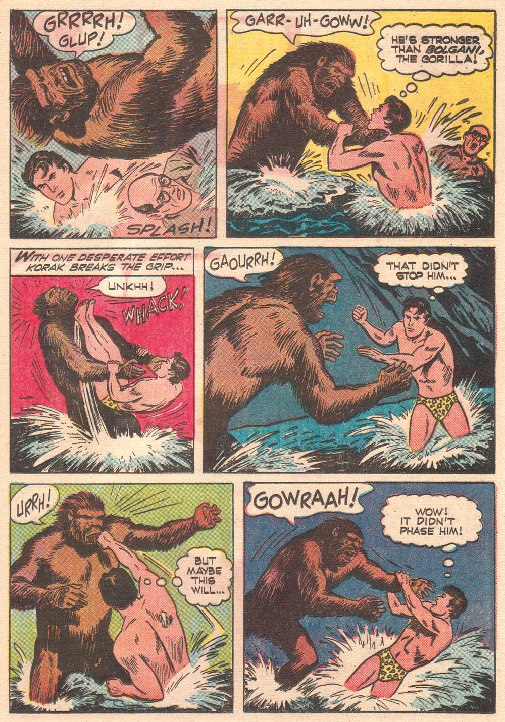 Read online Korak, Son of Tarzan (1964) comic -  Issue #18 - 21
