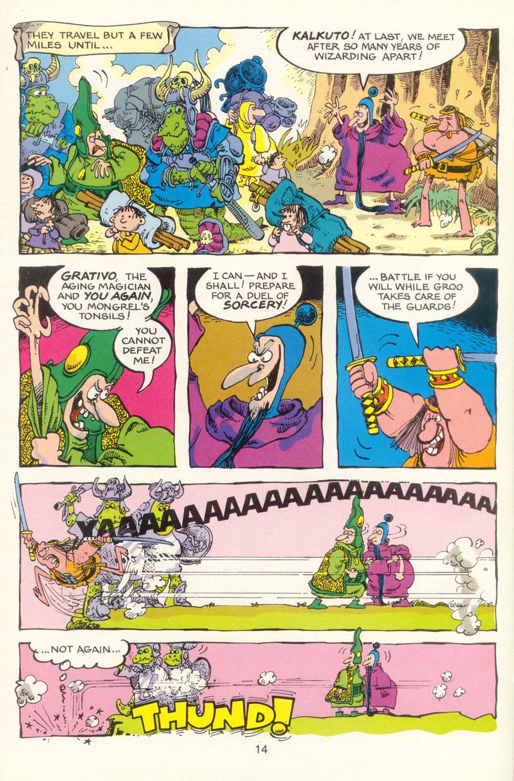 Read online Groo the Wanderer comic -  Issue #6 - 15