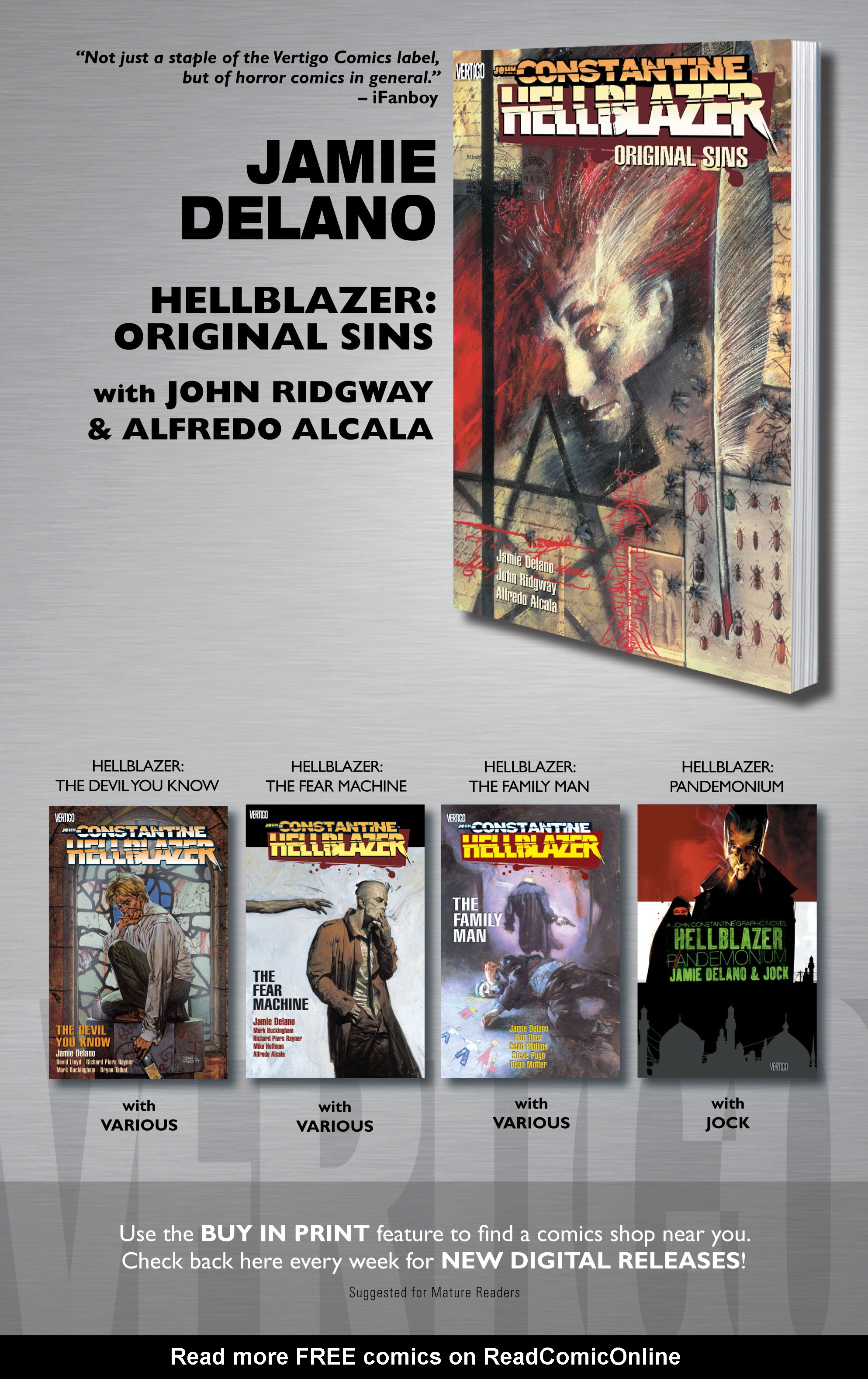 Read online Hellblazer comic -  Issue #10 - 24