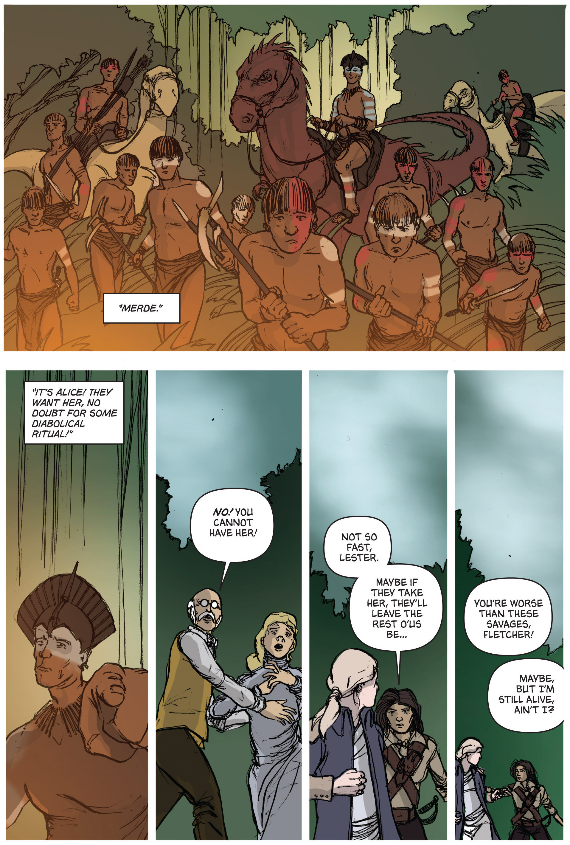 Read online Pirates of the Lost World comic -  Issue # TPB - 53