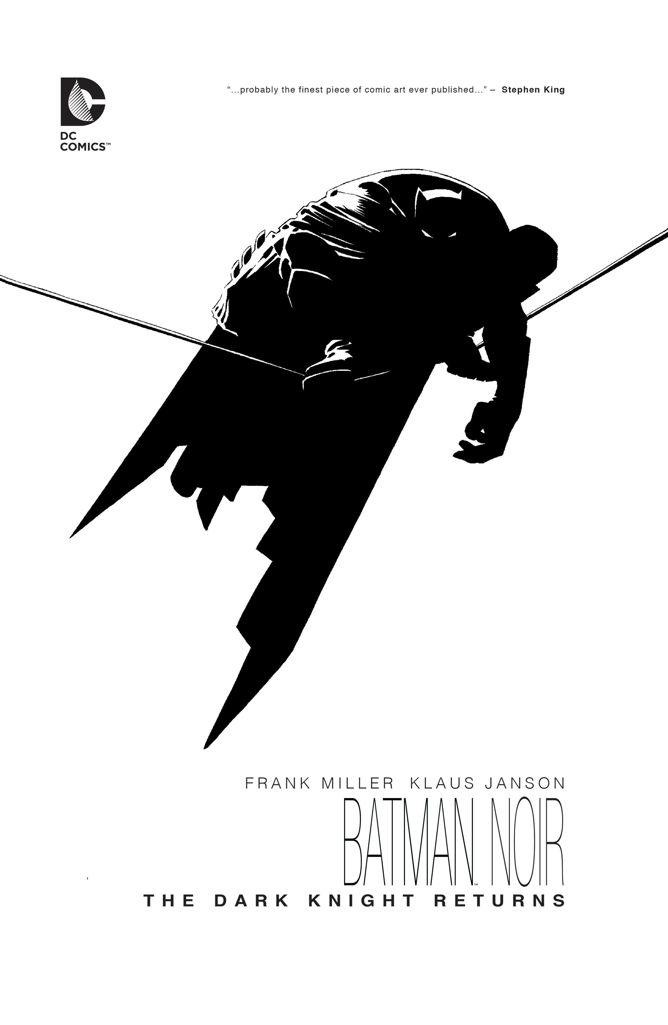 Read online Batman Noir: The Dark Knight Returns comic -  Issue # TPB (Part 1) - 1