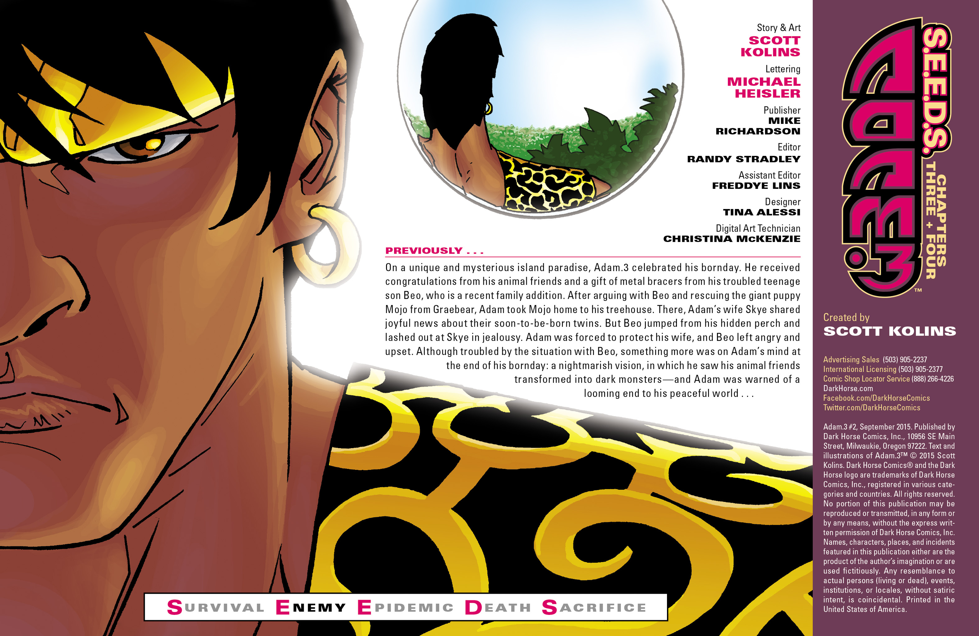 Read online Adam.3 comic -  Issue #2 - 2