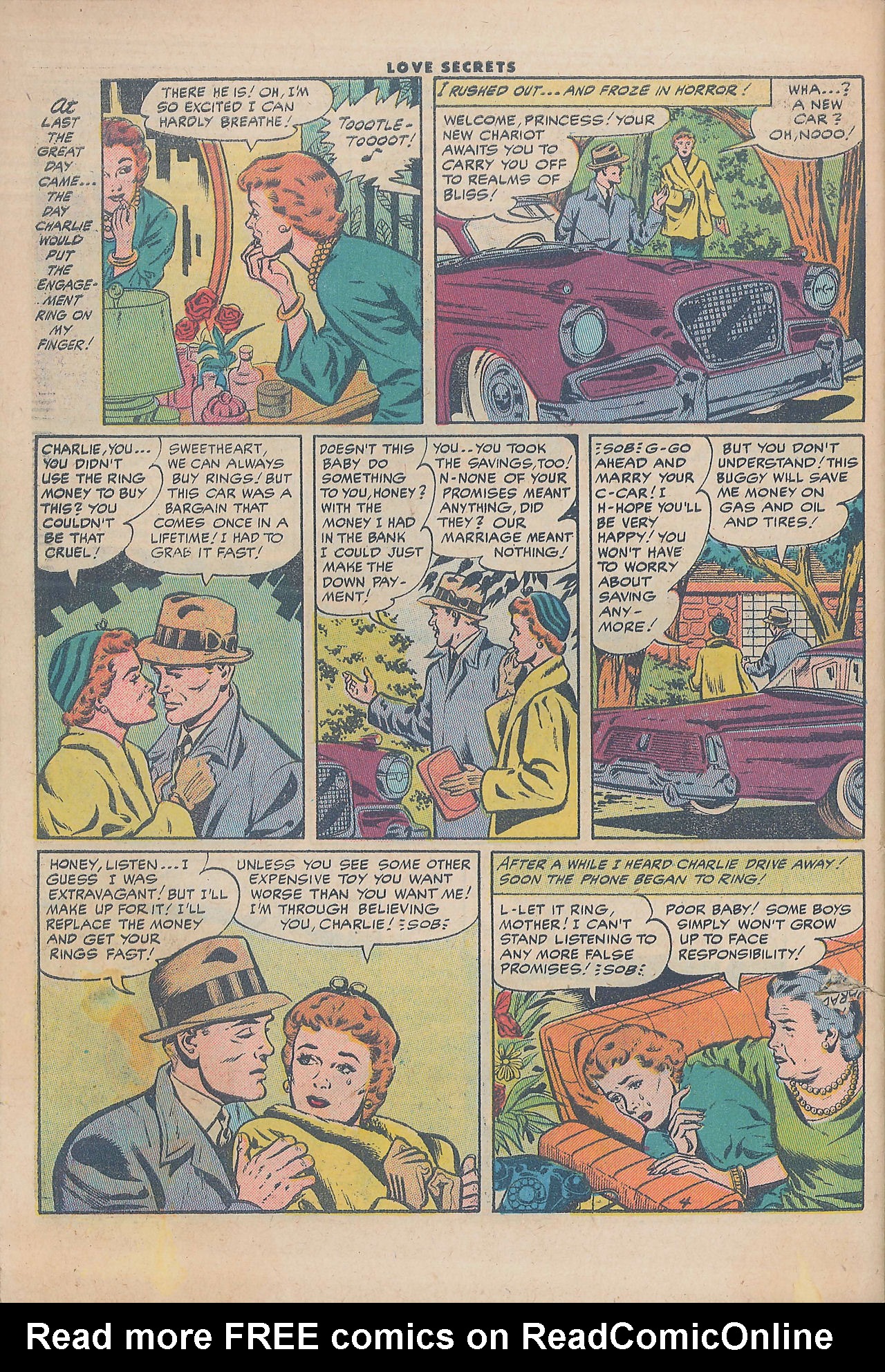 Read online Love Secrets (1953) comic -  Issue #55 - 30