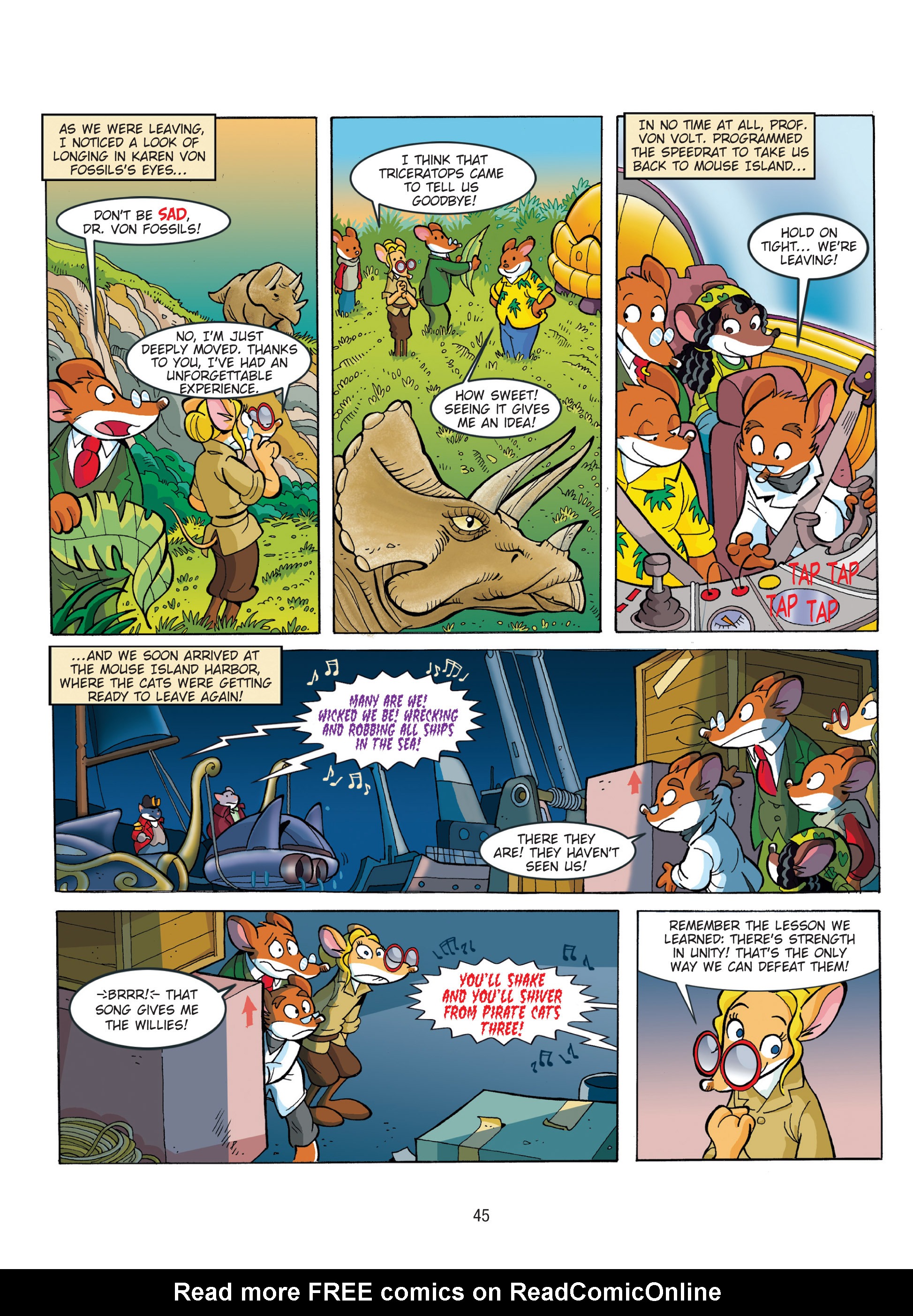 Read online Geronimo Stilton comic -  Issue # TPB 7 - 45