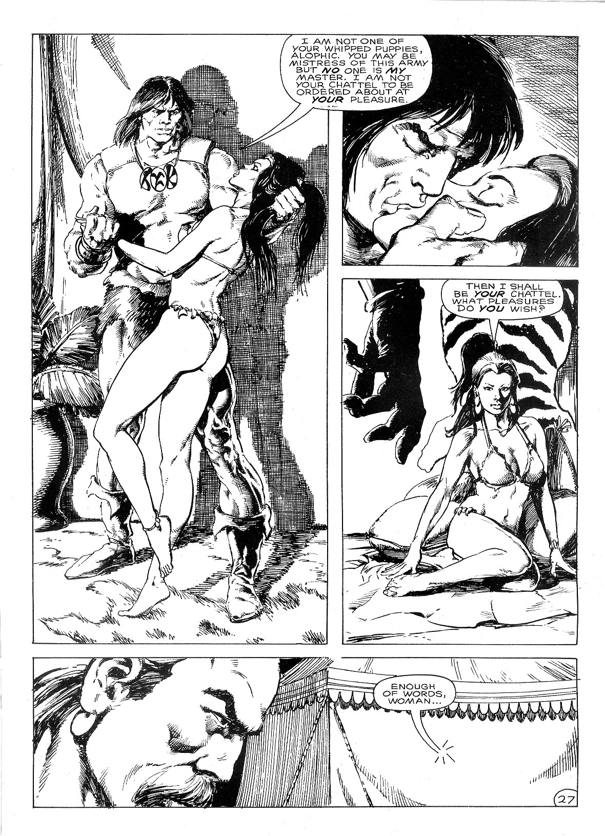 Read online The Savage Sword Of Conan comic -  Issue #145 - 33