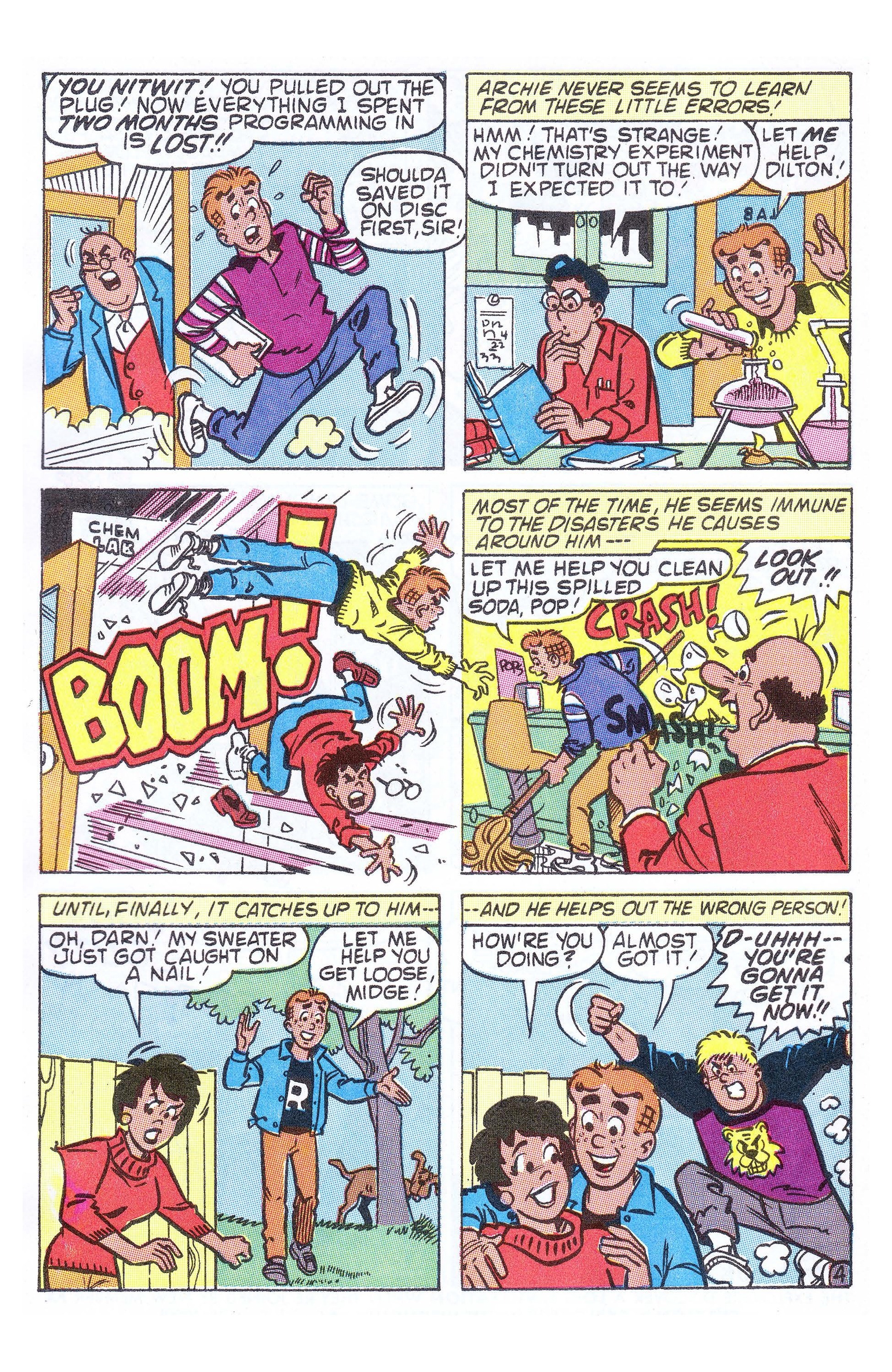 Read online Archie (1960) comic -  Issue #383 - 5