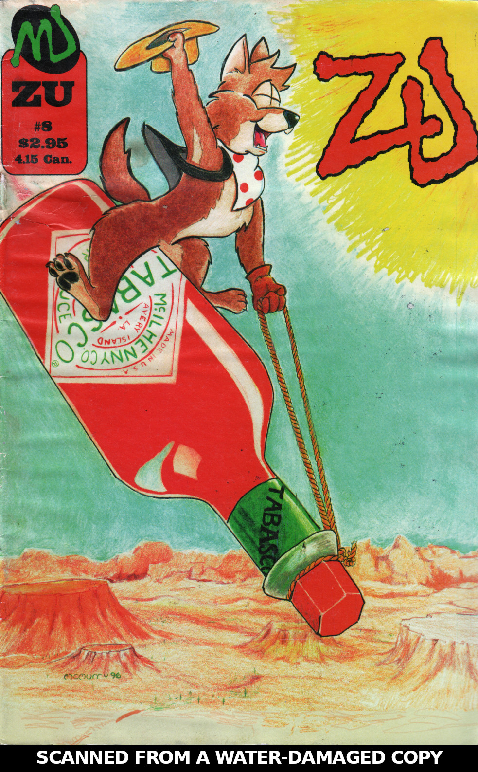 Read online ZU (1995) comic -  Issue #8 - 1