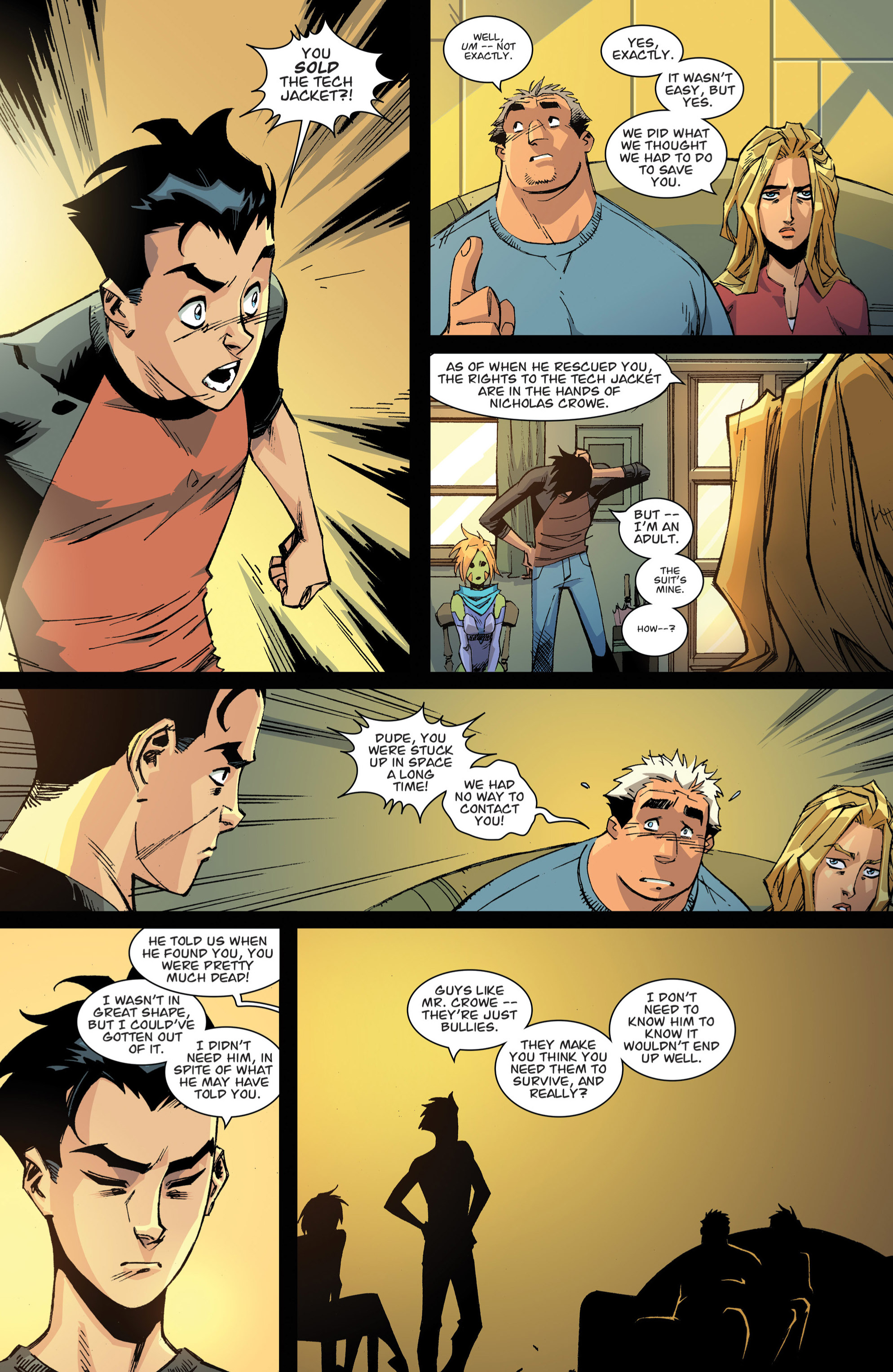 Read online Tech Jacket (2014) comic -  Issue #7 - 10