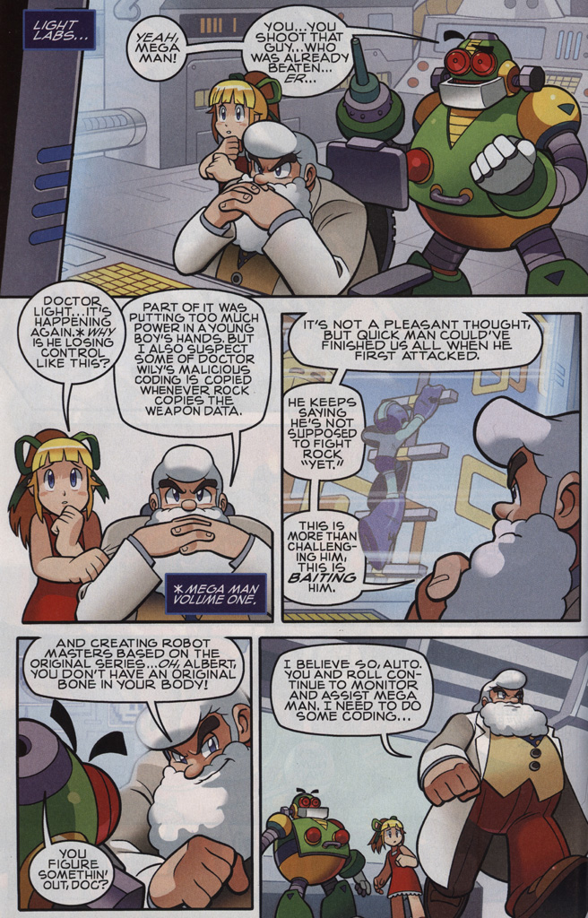 Read online Mega Man comic -  Issue #10 - 12