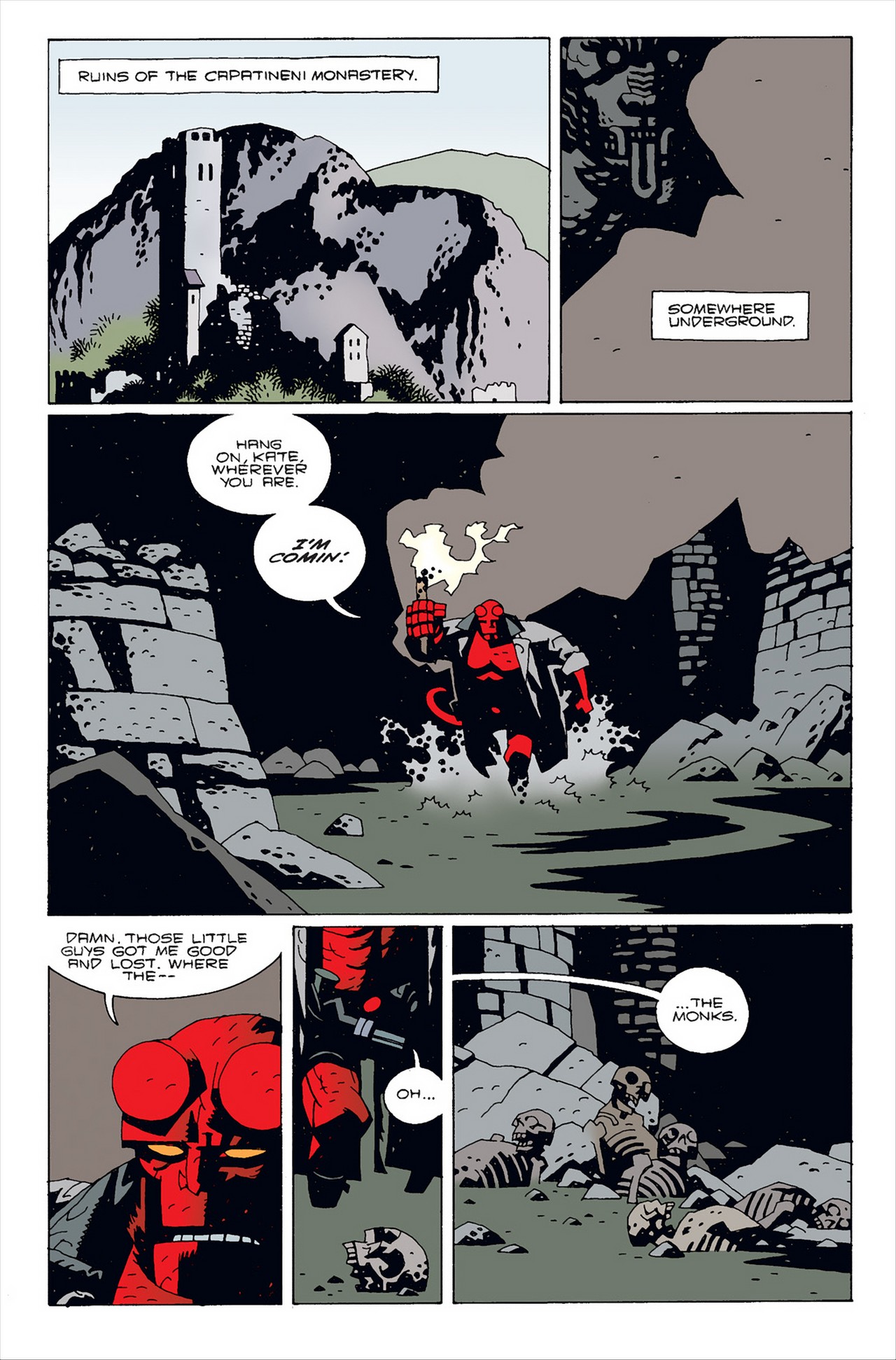 Read online Hellboy: Almost Colossus comic -  Issue #2 - 3