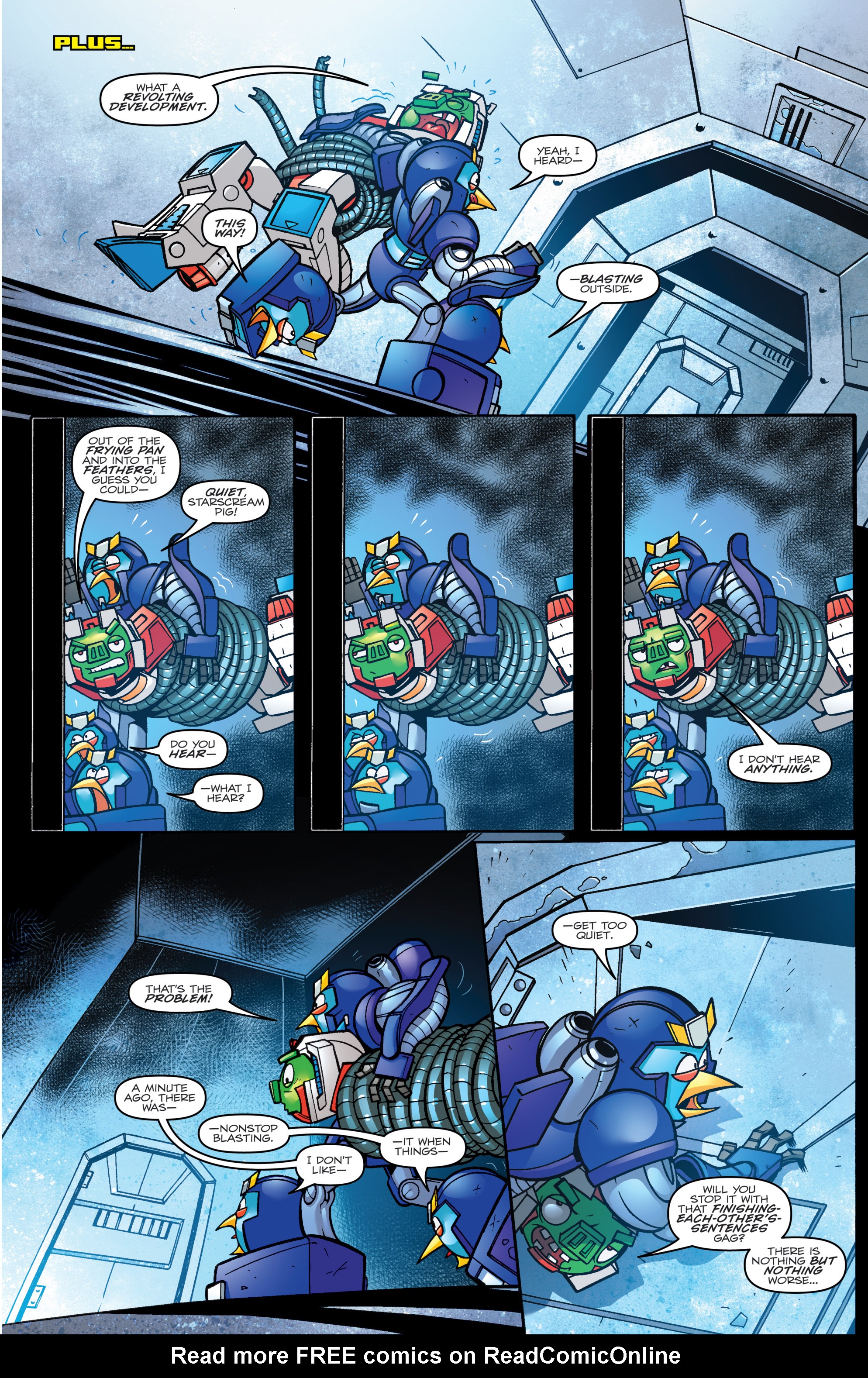 Read online Angry Birds Transformers comic -  Issue #3 - 16