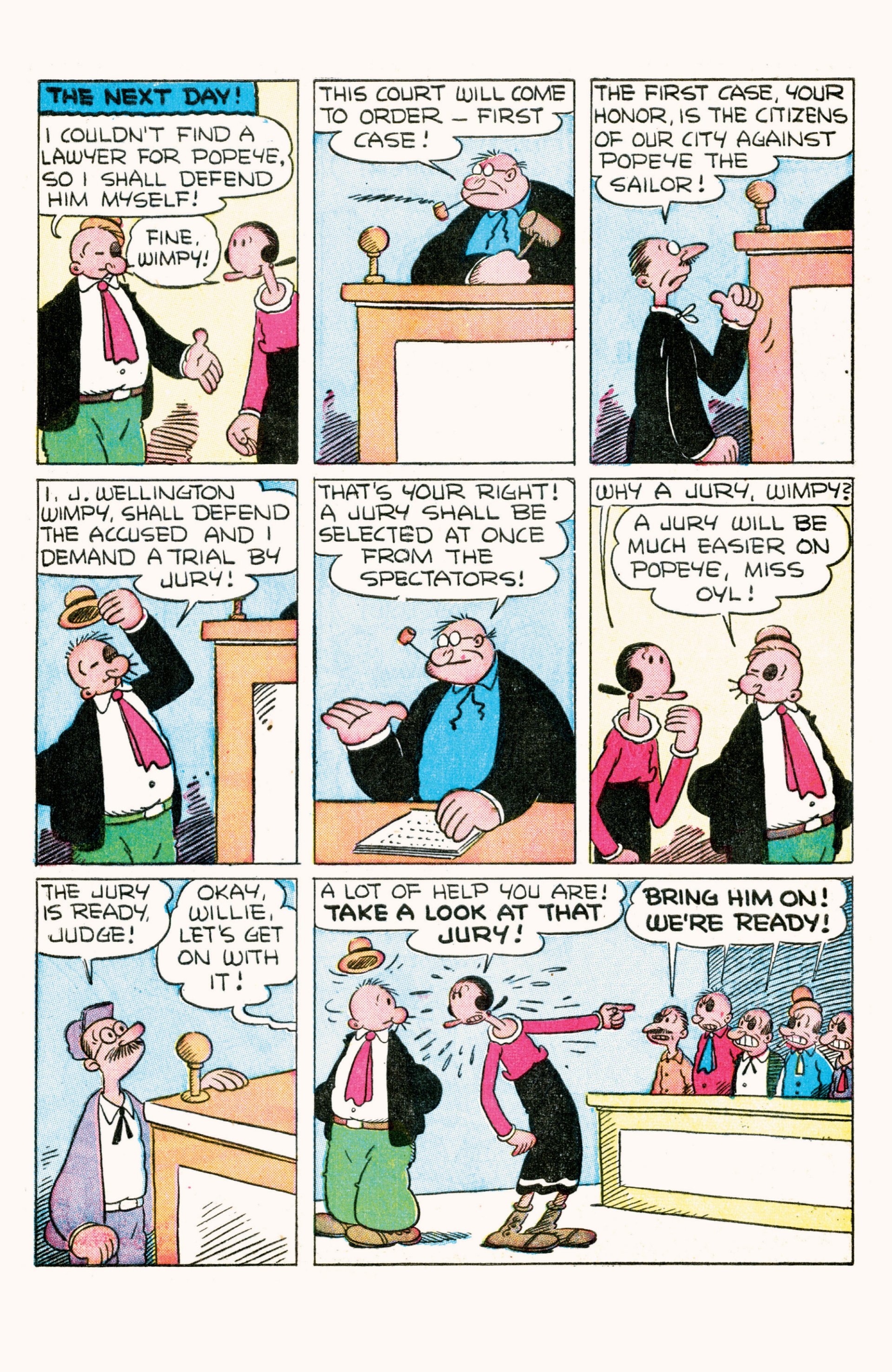 Read online Classic Popeye comic -  Issue #3 - 46