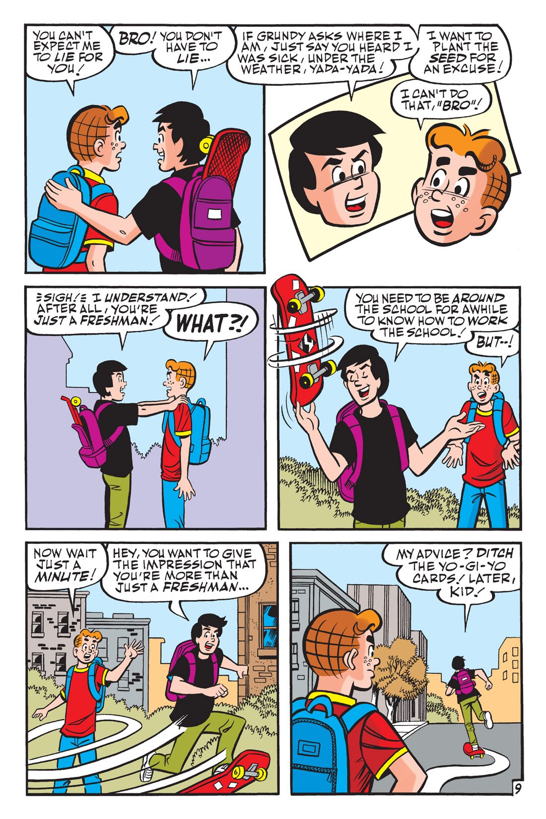Read online Archie Freshman Year comic -  Issue # TPB 2 - 62