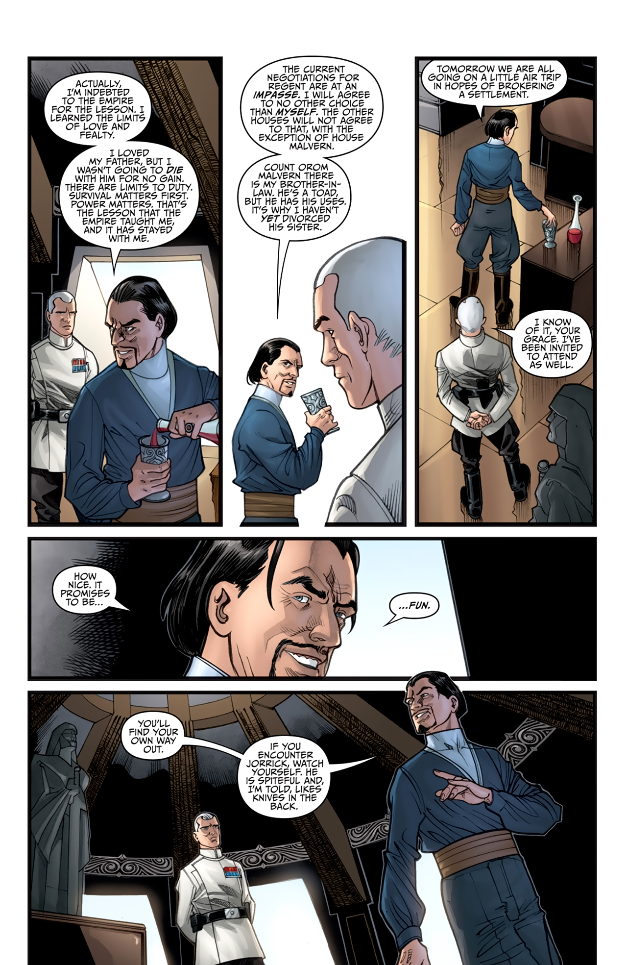 Read online Star Wars: Agent Of The Empire - Hard Targets comic -  Issue #2 - 13