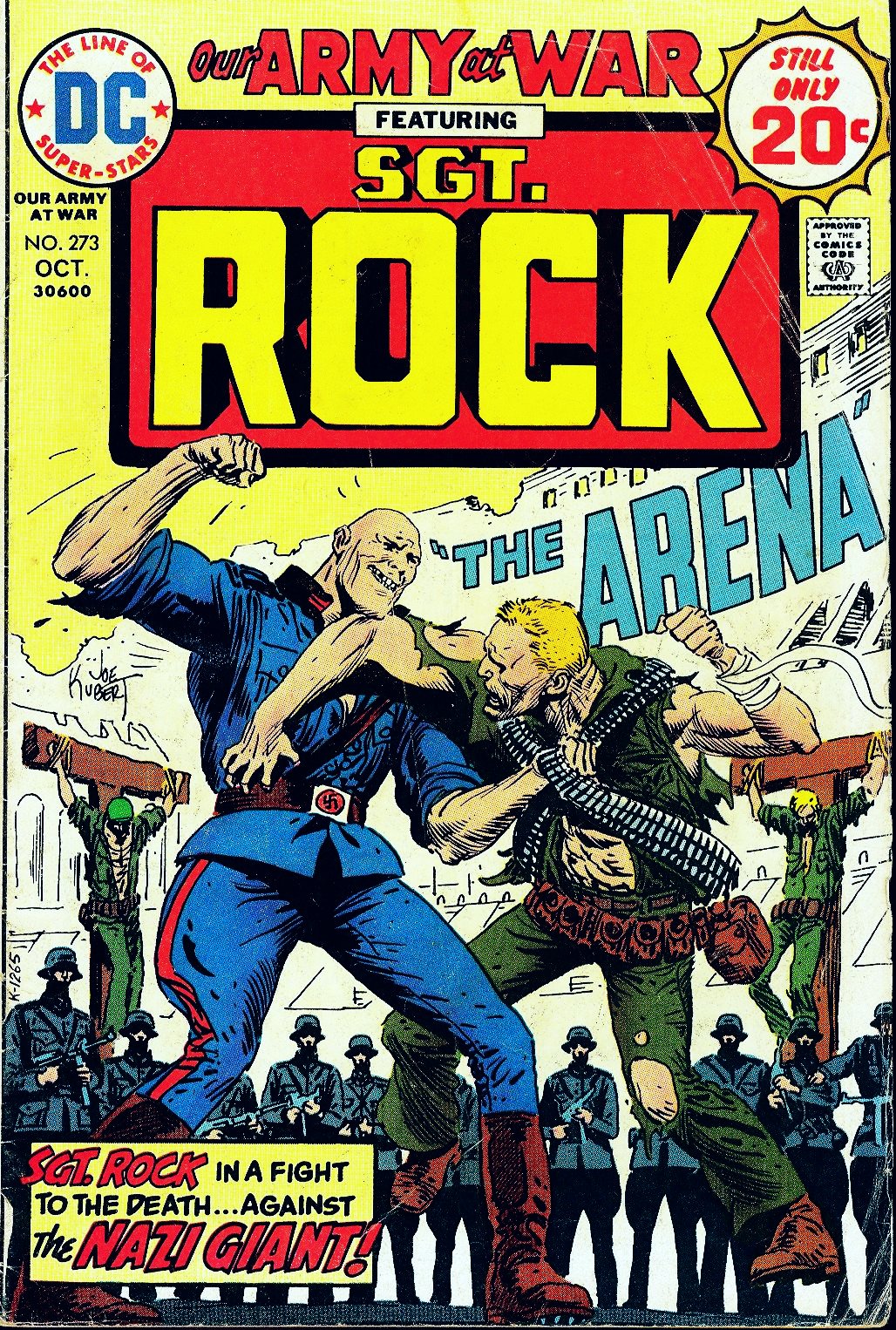 Read online Our Army at War (1952) comic -  Issue #273 - 1