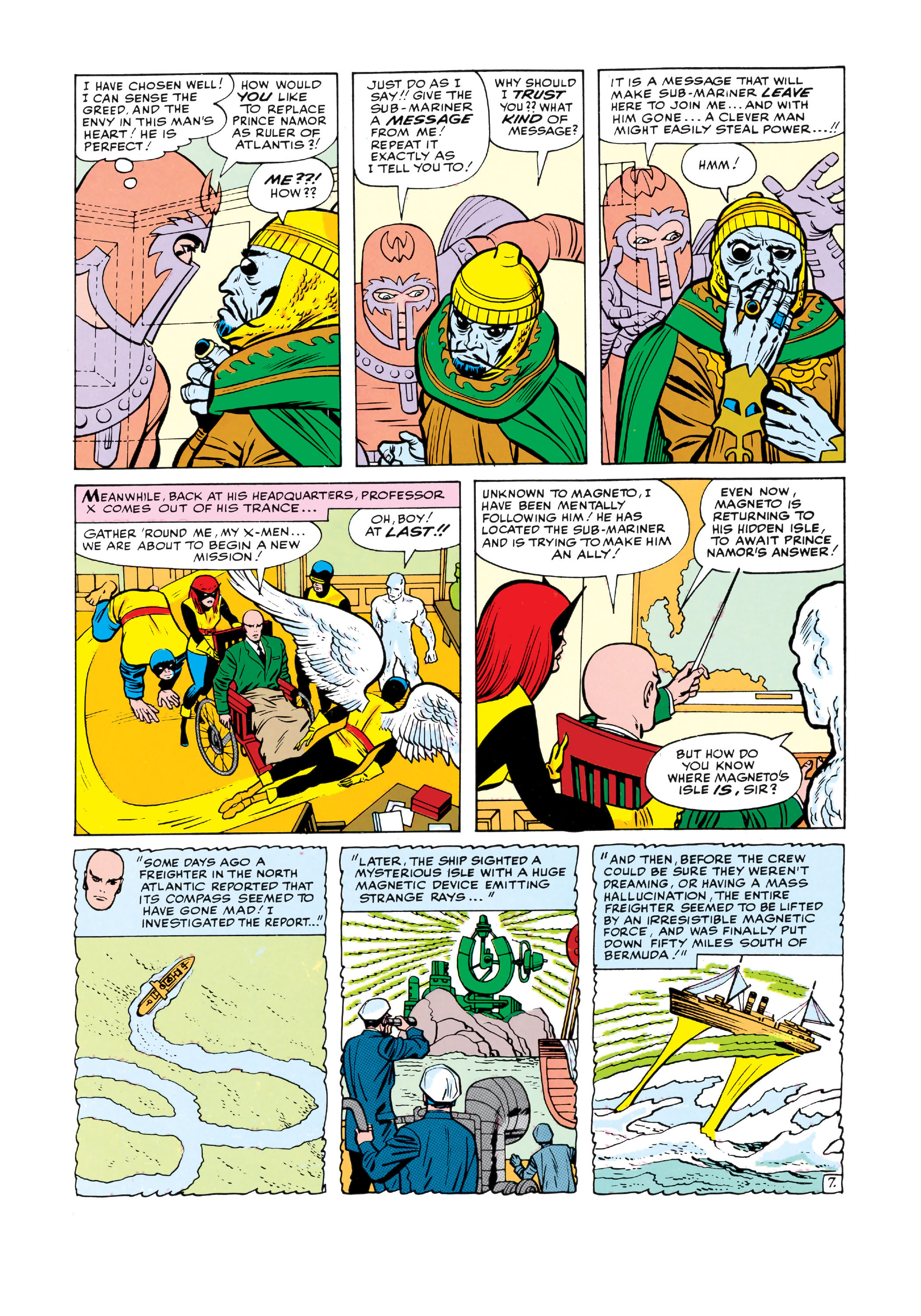 Read online Uncanny X-Men (1963) comic -  Issue #6 - 8