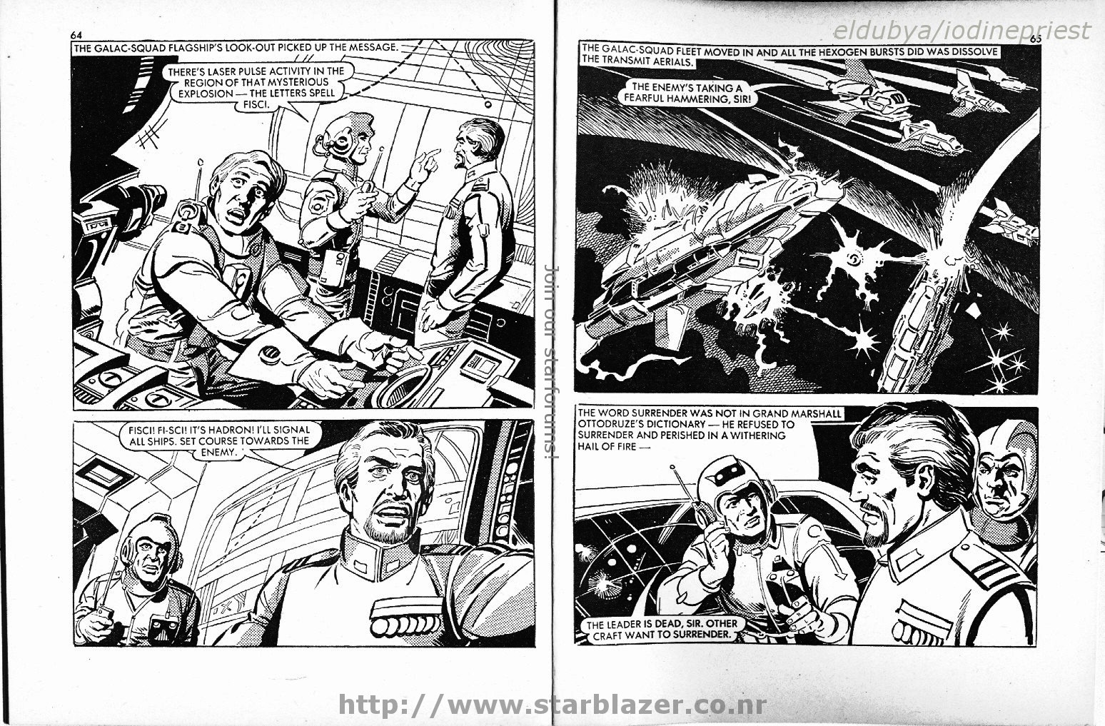 Read online Starblazer comic -  Issue #109 - 34