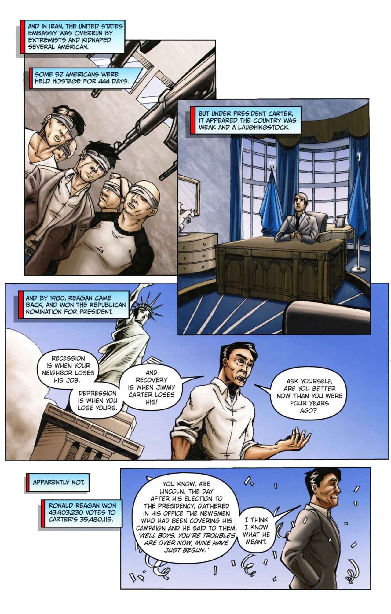 Read online Political Power: Ronald Reagan comic -  Issue # Full - 22