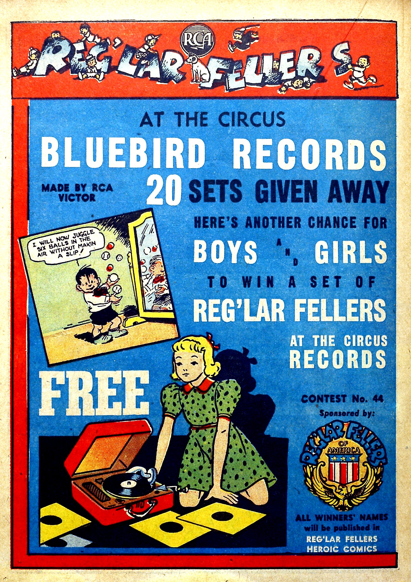 Read online Reg'lar Fellers Heroic Comics comic -  Issue #9 - 39