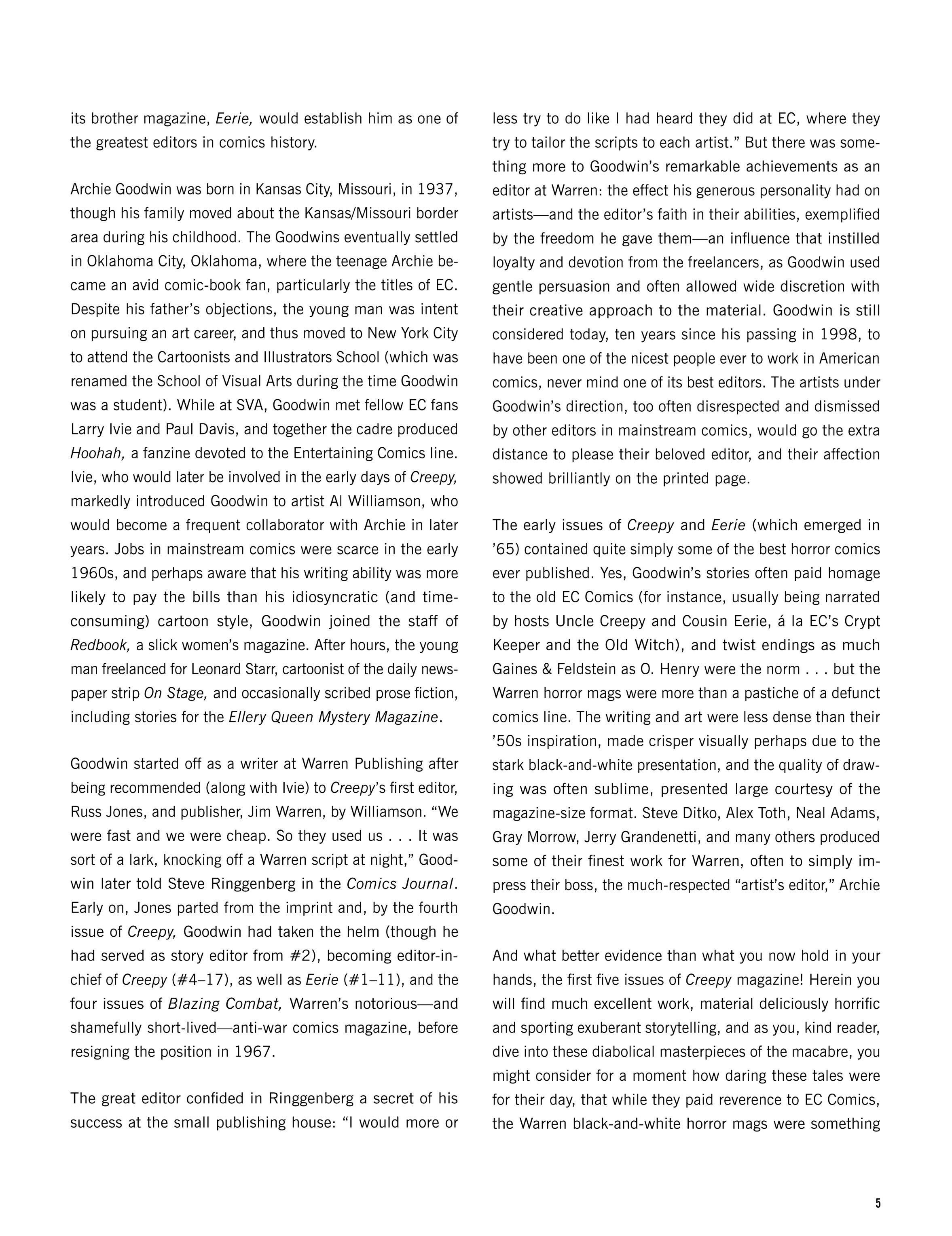 Read online Creepy Archives comic -  Issue # TPB 1 (Part 1) - 8