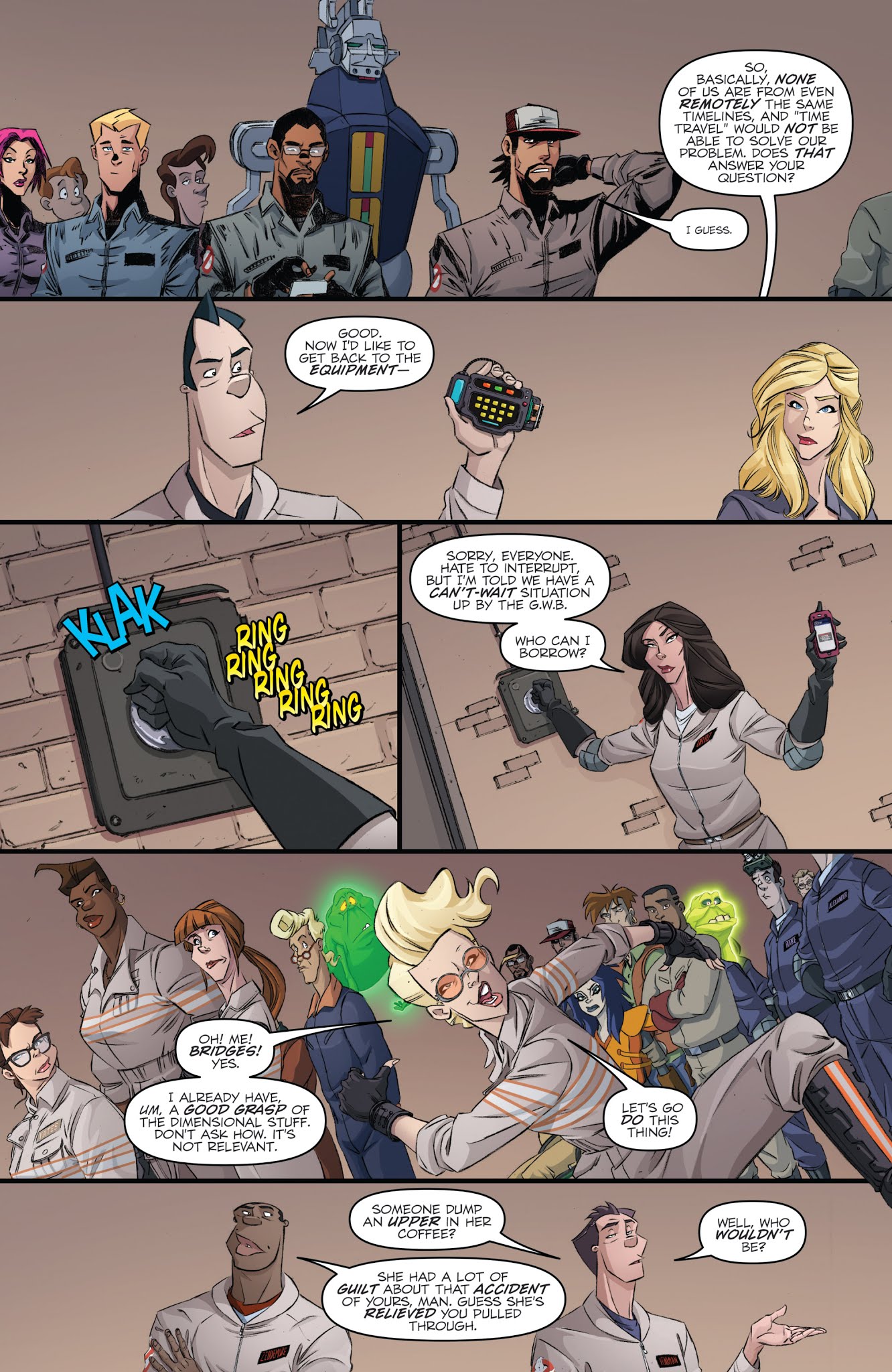 Read online Ghostbusters: Crossing Over comic -  Issue #3 - 11