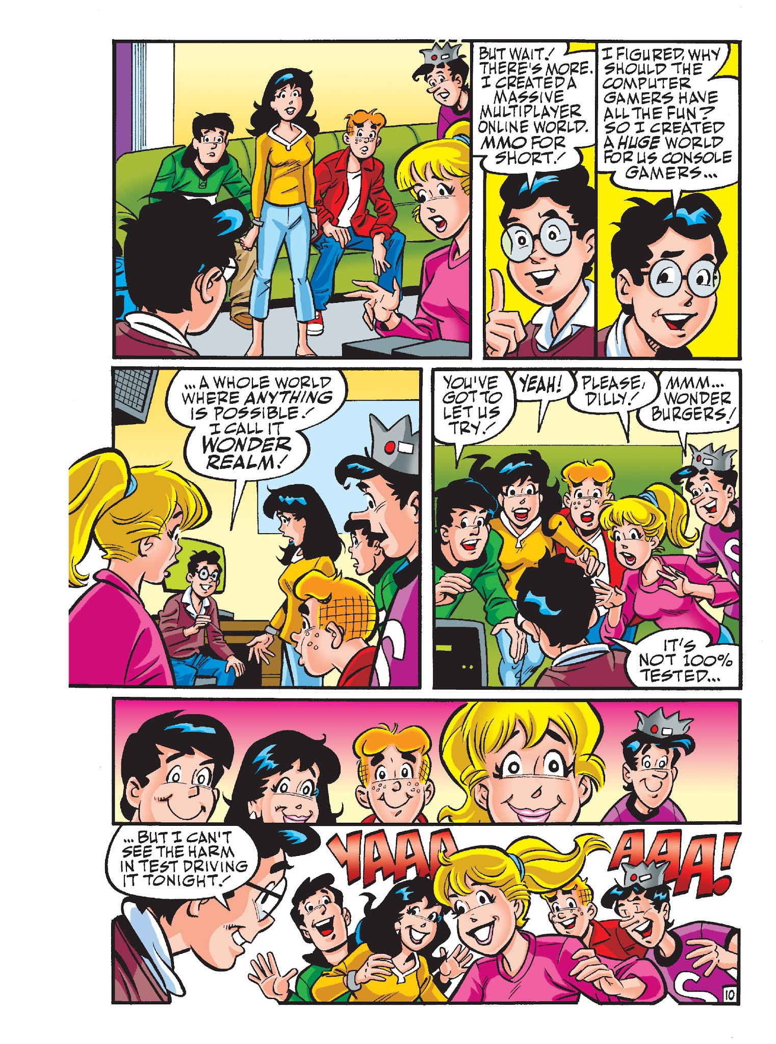 Read online Archie's Funhouse Double Digest comic -  Issue #25 - 45