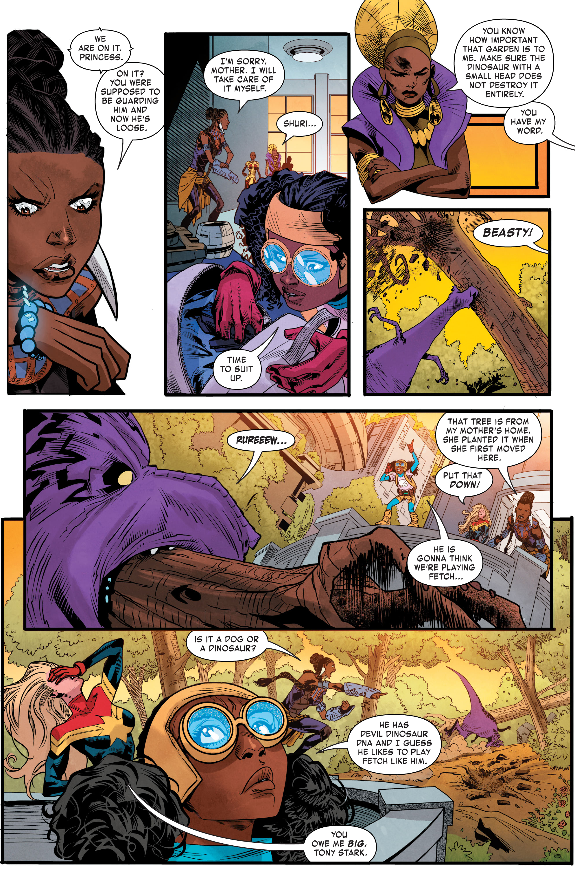 Read online Avengers & Moon Girl comic -  Issue #1 - 13