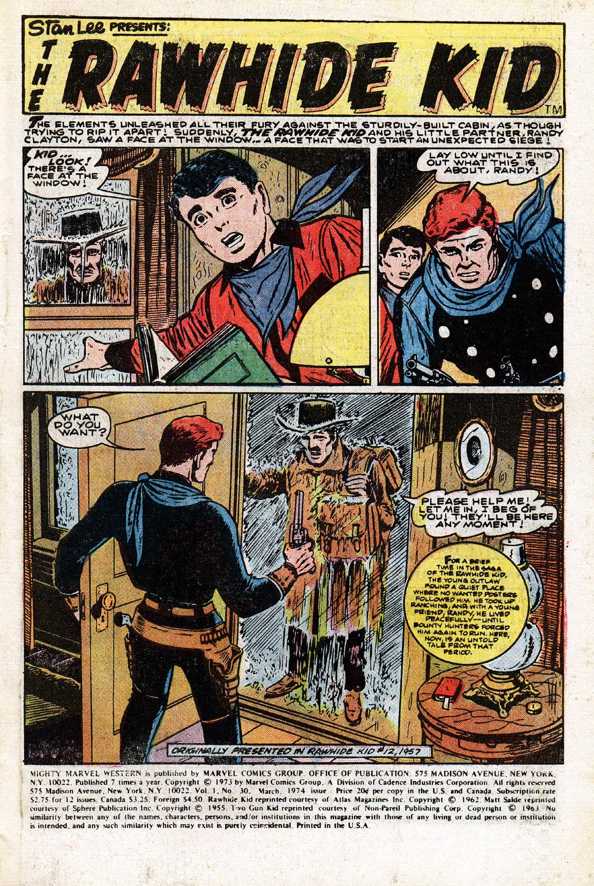 Read online The Mighty Marvel Western comic -  Issue #30 - 2