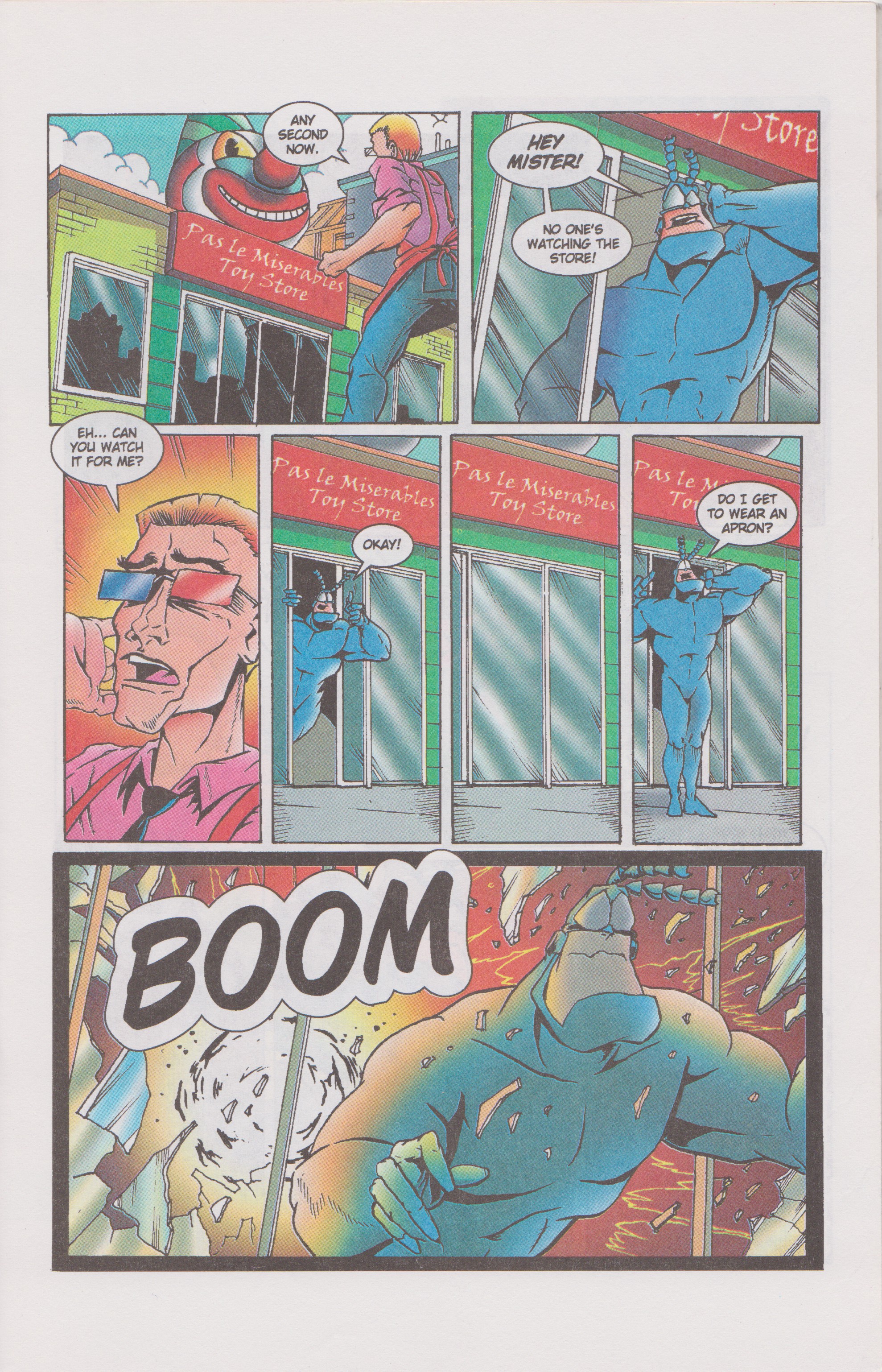 Read online The Tick Incredible Internet Comic comic -  Issue # Full - 9