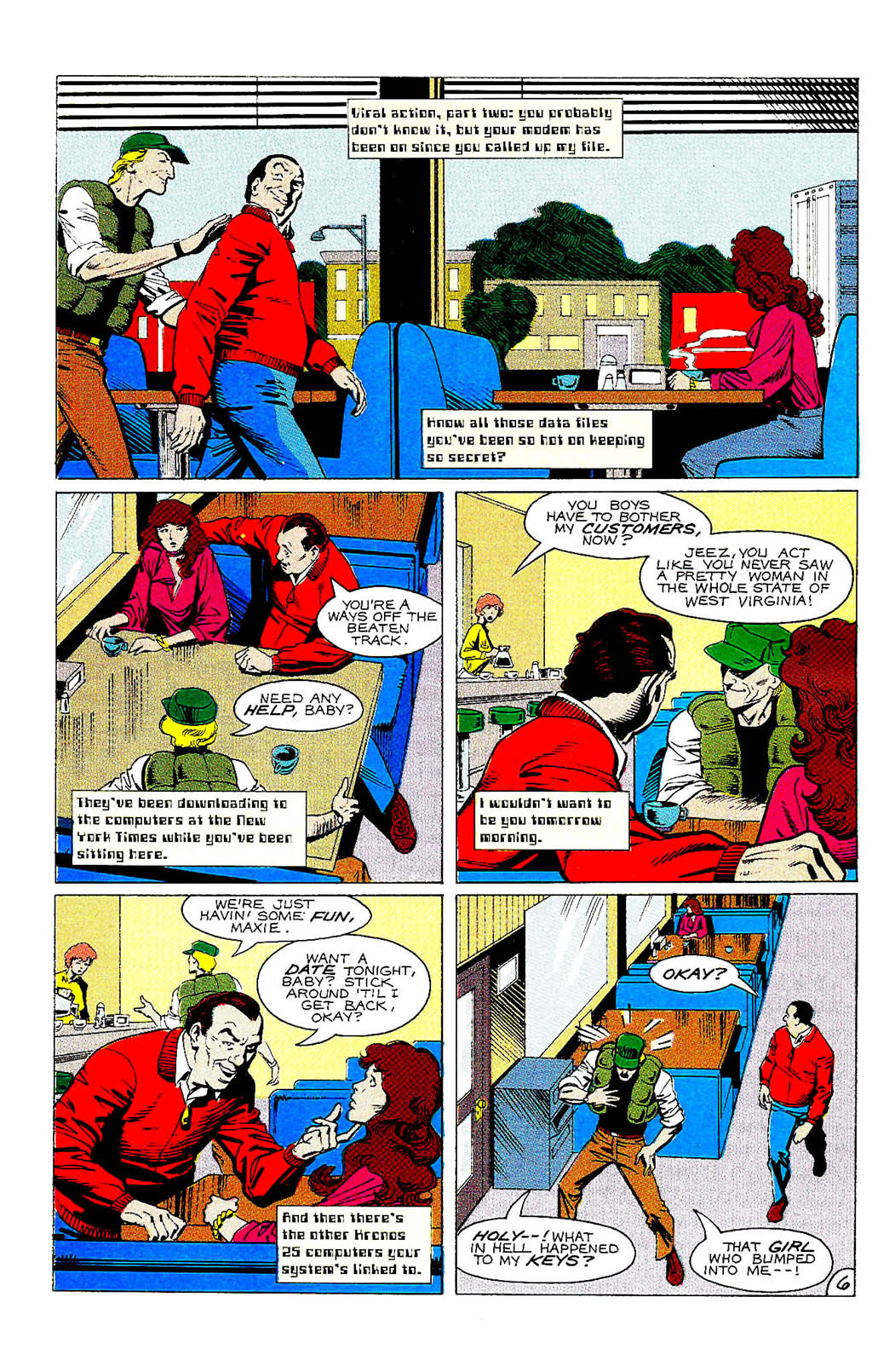 Read online Whisper (1986) comic -  Issue #6 - 8