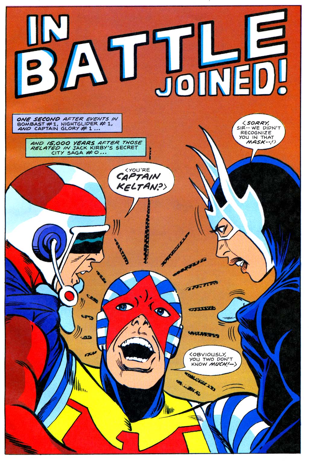 Read online Jack Kirby's Secret City Saga comic -  Issue #1 - 3