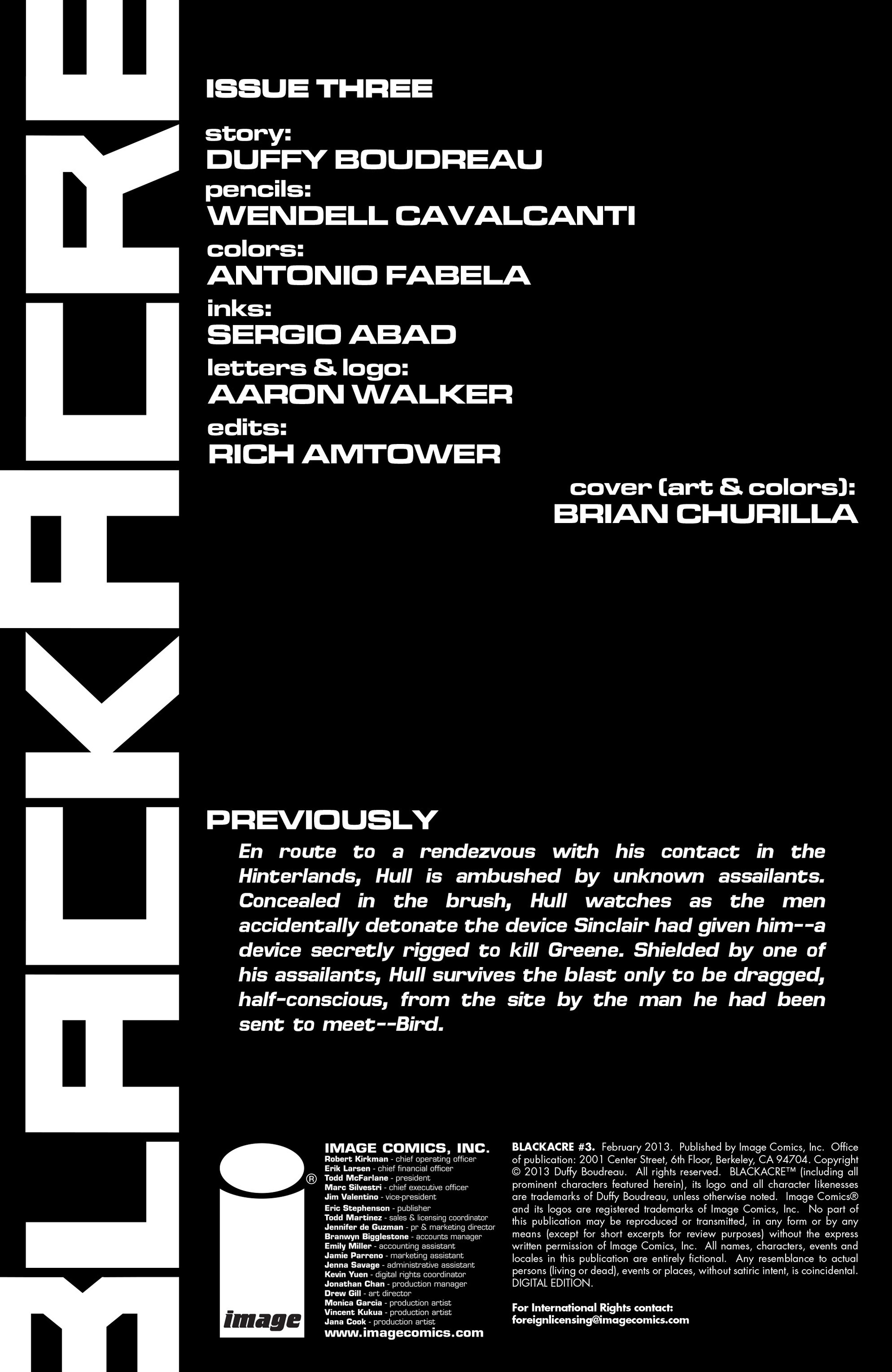 Read online BlackAcre comic -  Issue #3 - 2