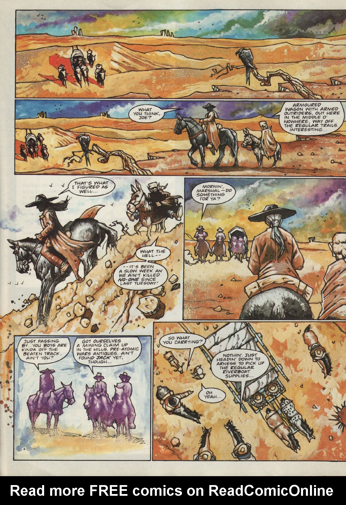 Read online Judge Dredd Megazine (vol. 3) comic -  Issue #1 - 21
