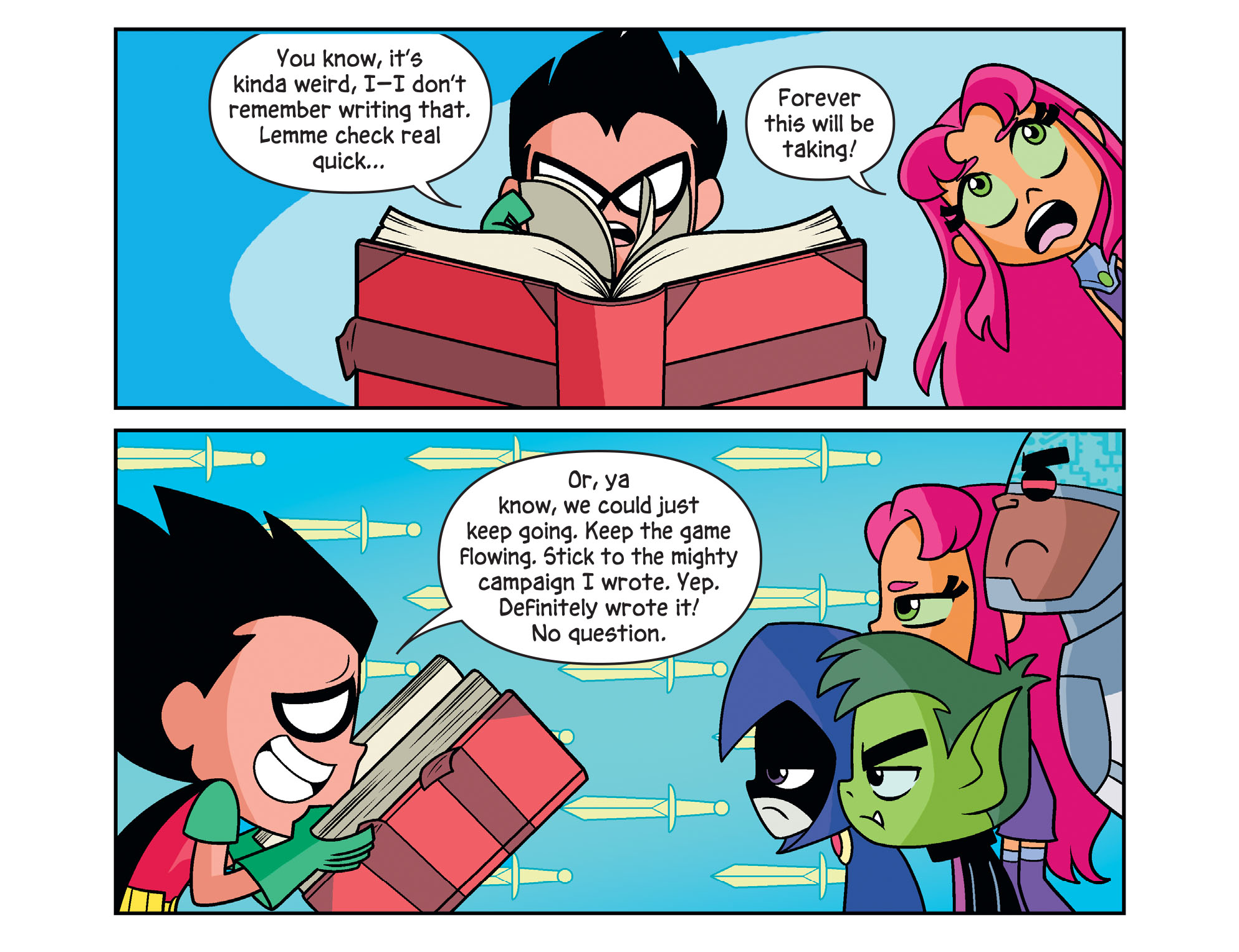 Read online Teen Titans Go! Roll With It! comic -  Issue #3 - 27