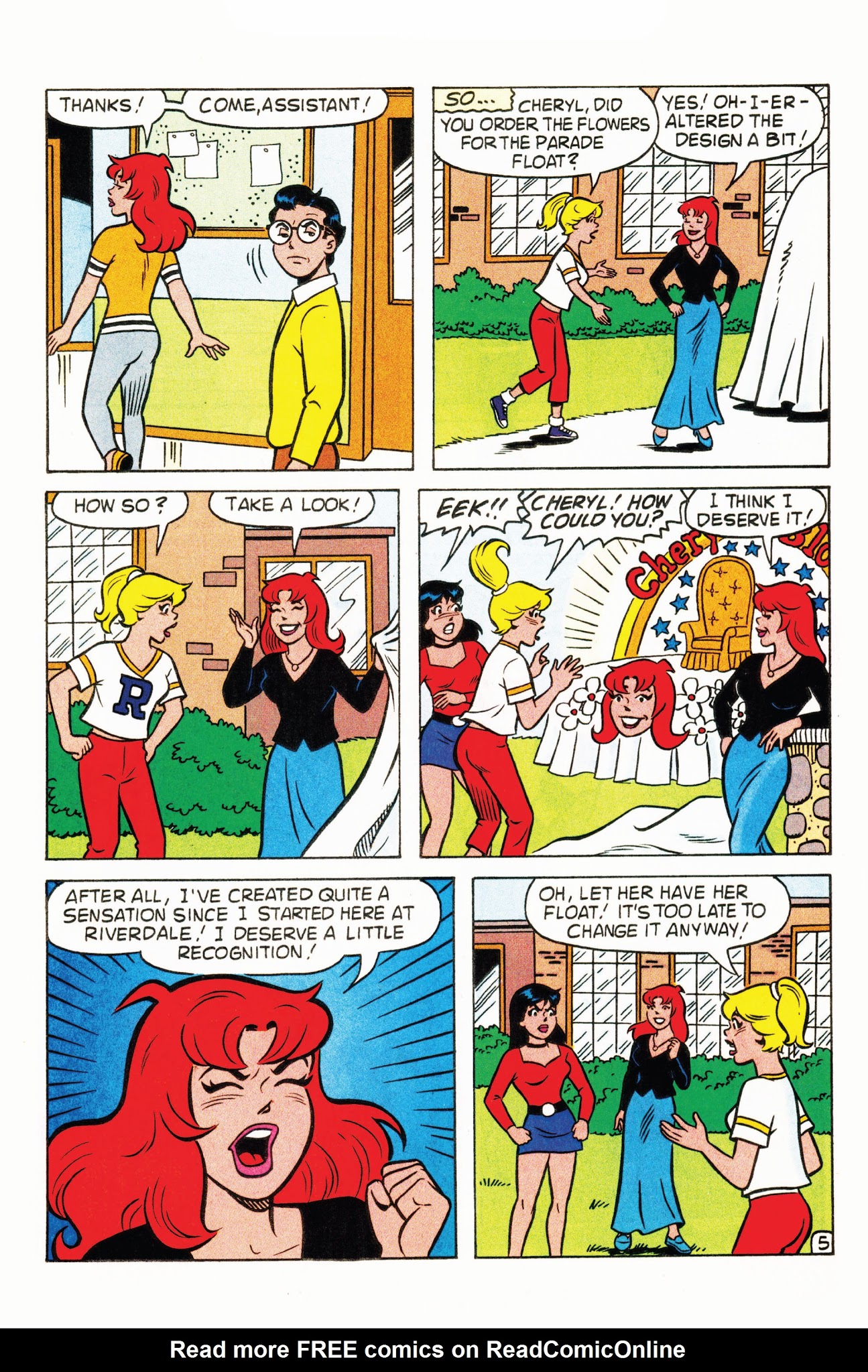 Read online Cheryl Blossom comic -  Issue #13 - 6