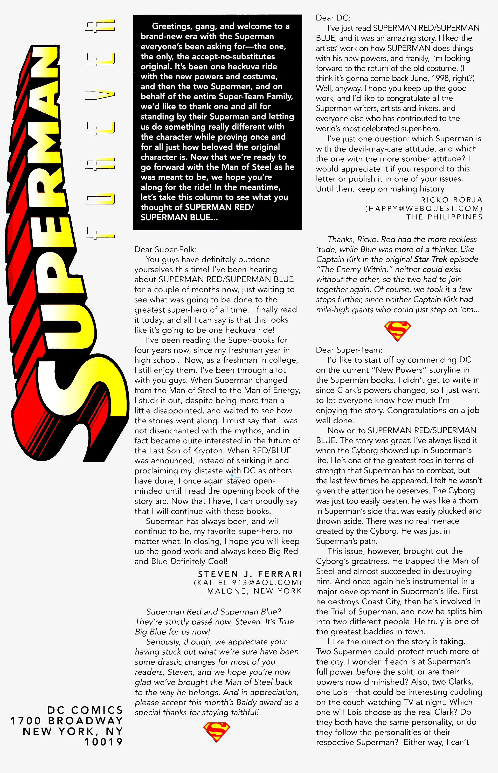 Read online Superman Forever comic -  Issue # Full - 88