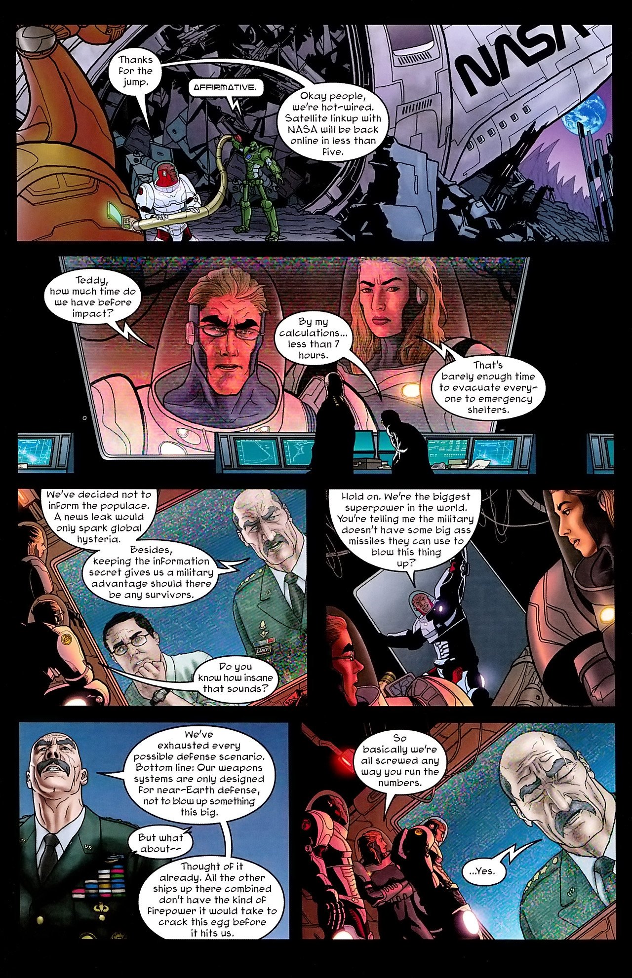 Read online Zero-G comic -  Issue #4 - 4