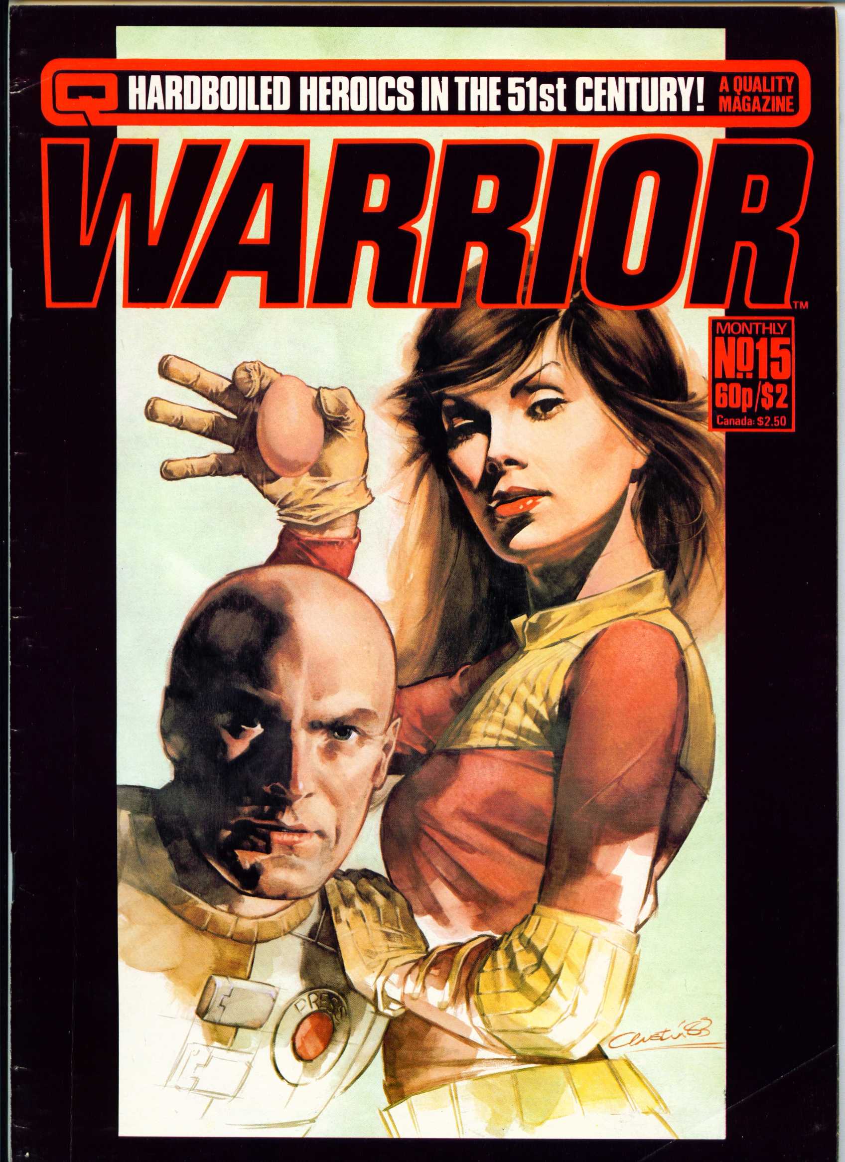 Read online Warrior comic -  Issue #15 - 1