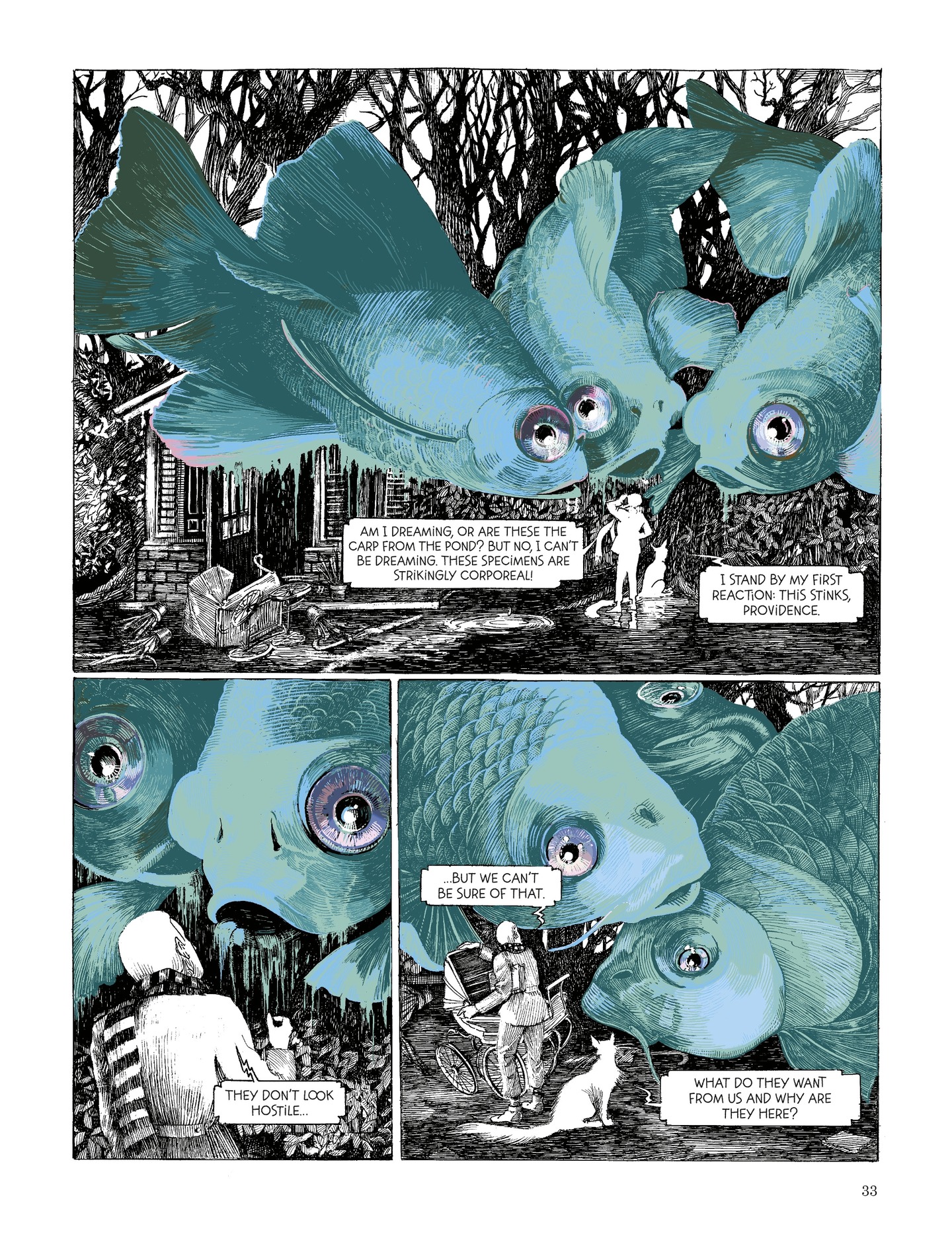 Read online The Monstrous Dreams of Mr. Providence comic -  Issue # TPB - 34