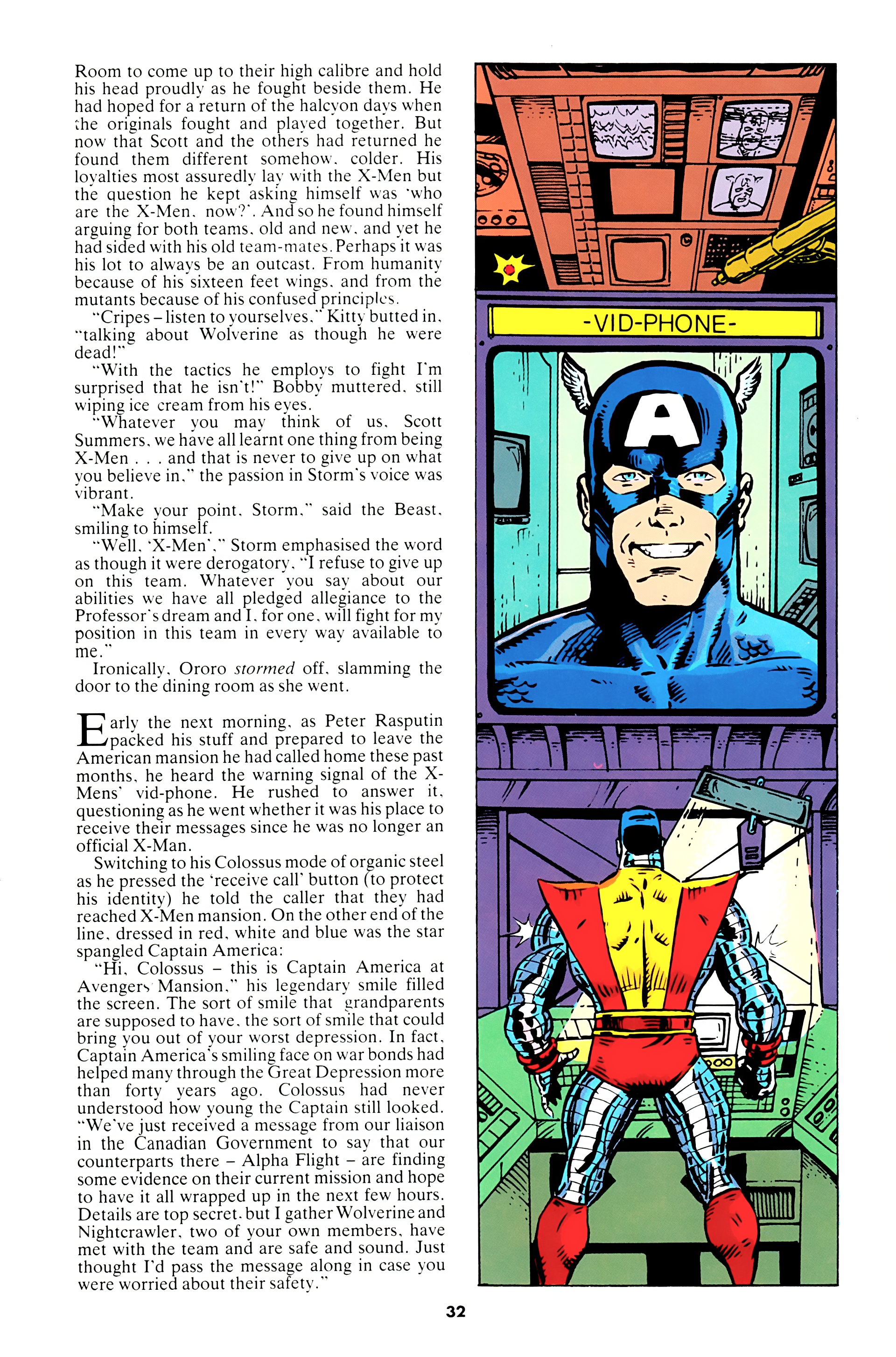 Read online X-Men Annual UK comic -  Issue #1992 - 29