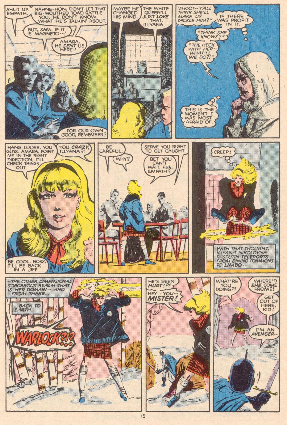 Read online The New Mutants comic -  Issue #40 - 16
