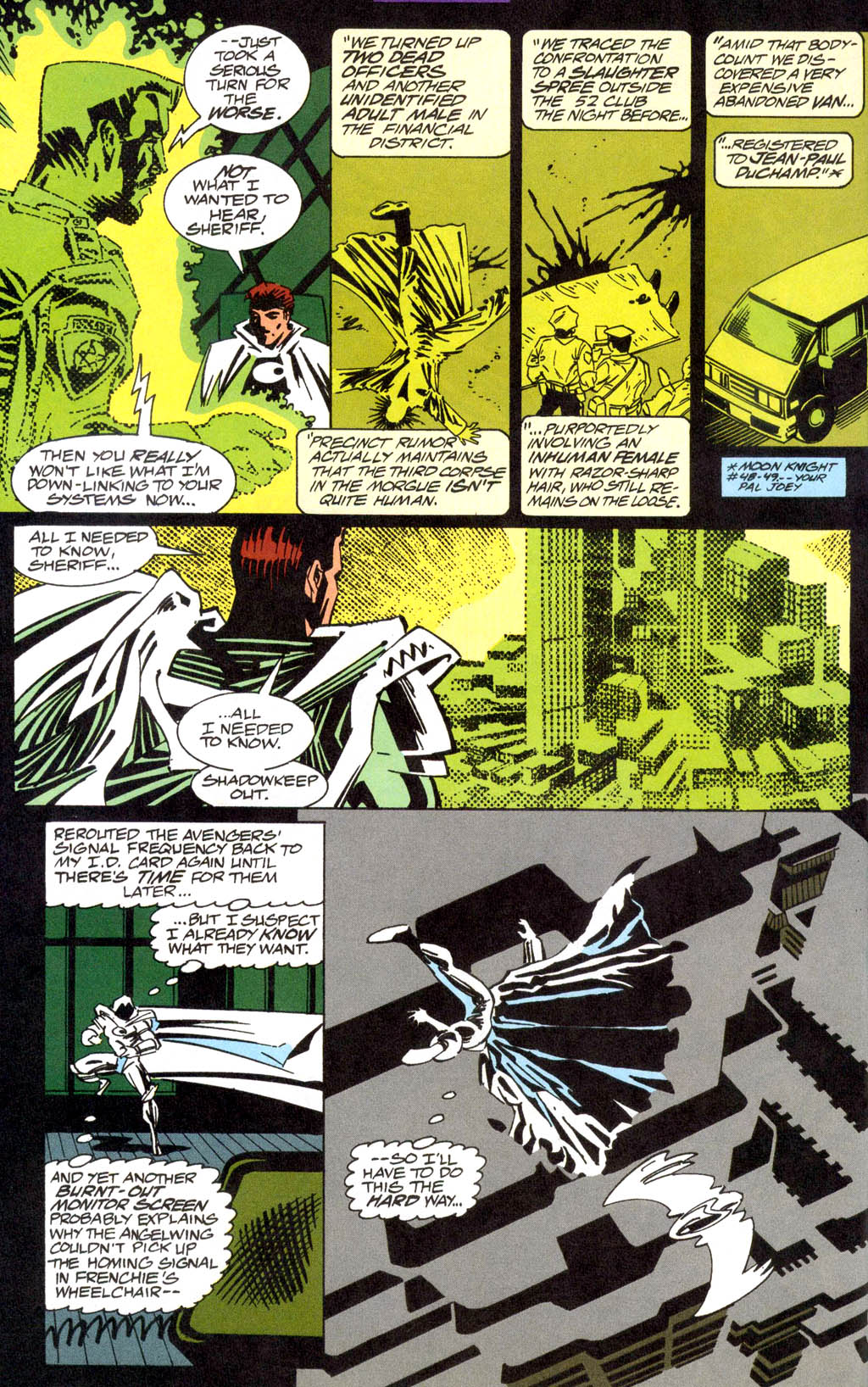 Read online Marc Spector: Moon Knight comic -  Issue #50 - 9