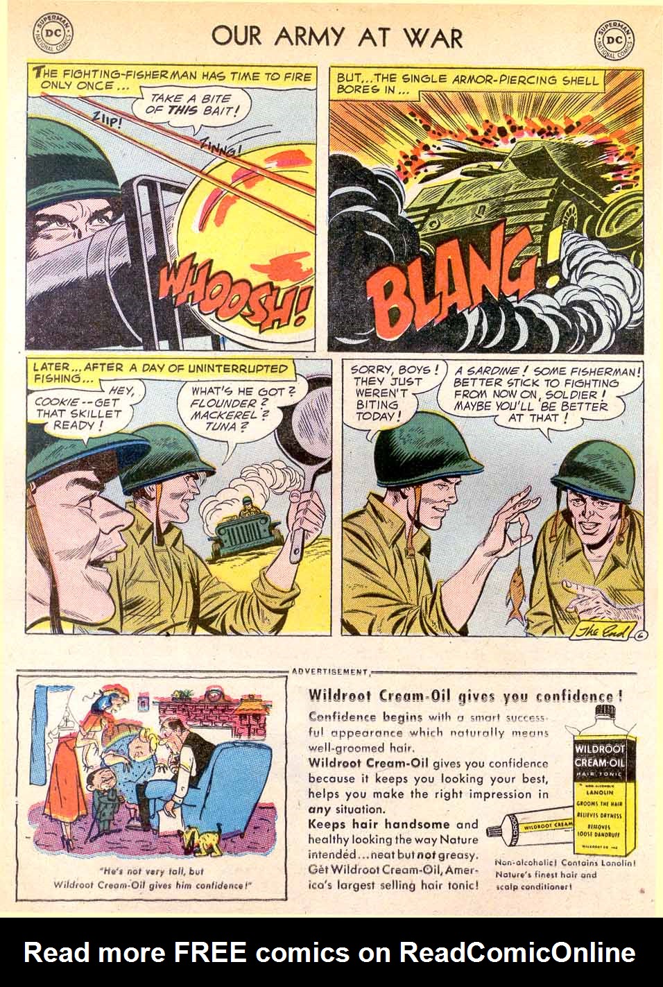 Read online Our Army at War (1952) comic -  Issue #53 - 24