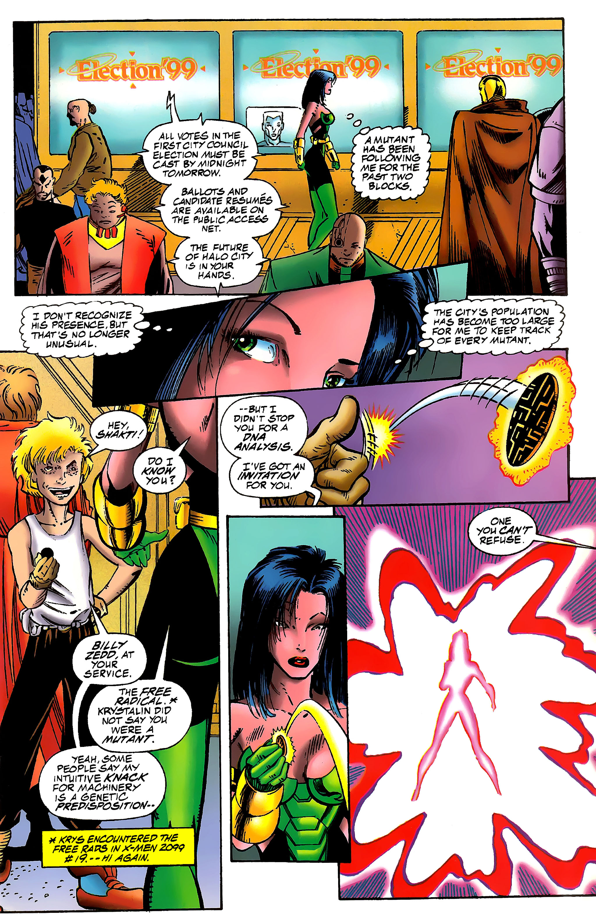 Read online X-Men 2099 comic -  Issue #30 - 4