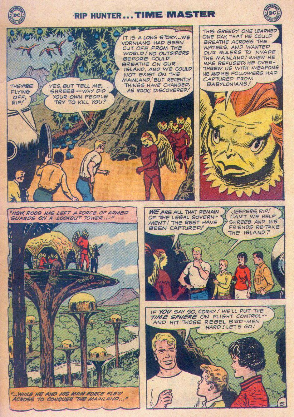 Read online Rip Hunter...Time Master comic -  Issue #4 - 7