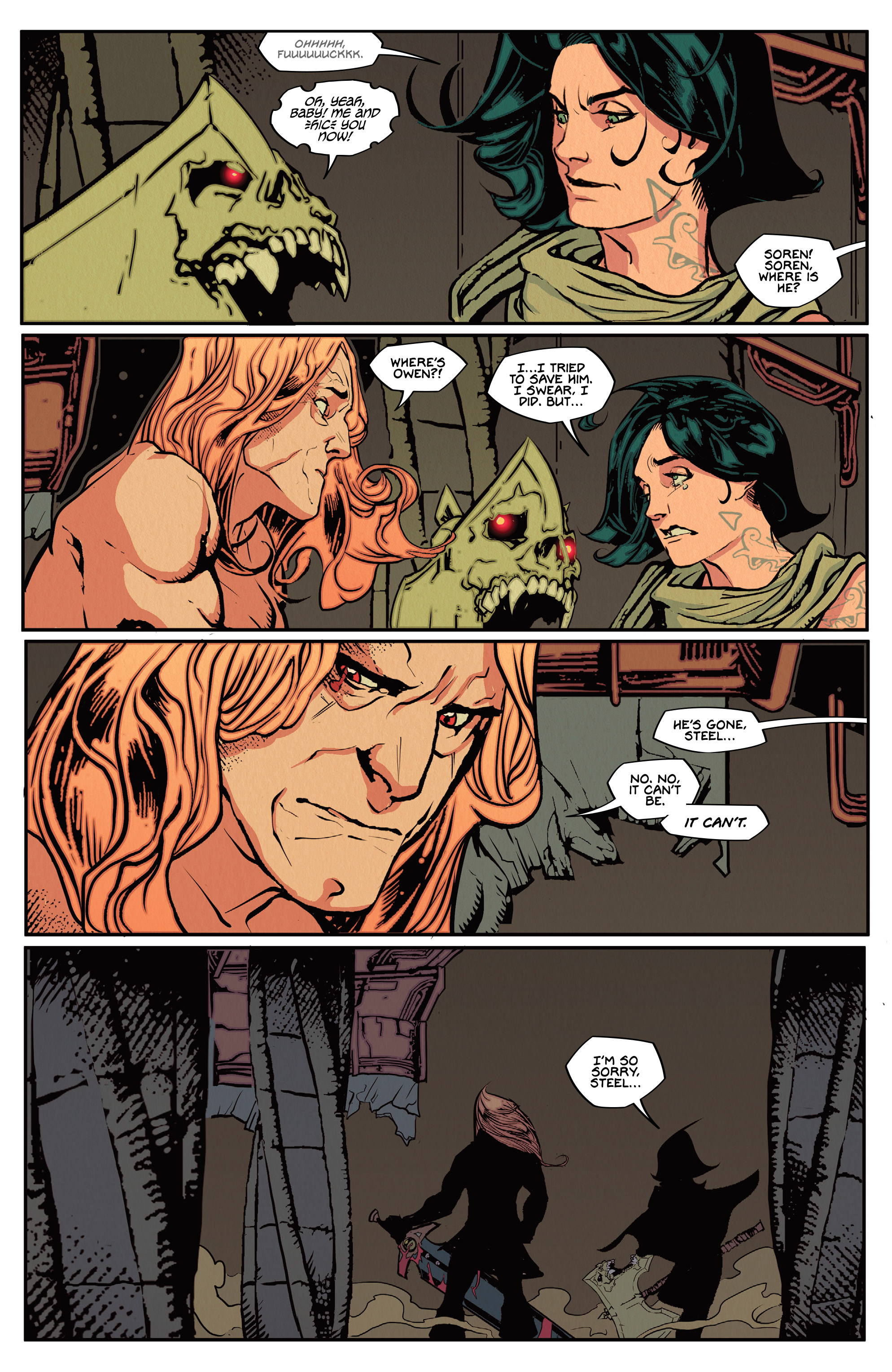 Read online Barbaric: Axe to Grind comic -  Issue #3 - 35