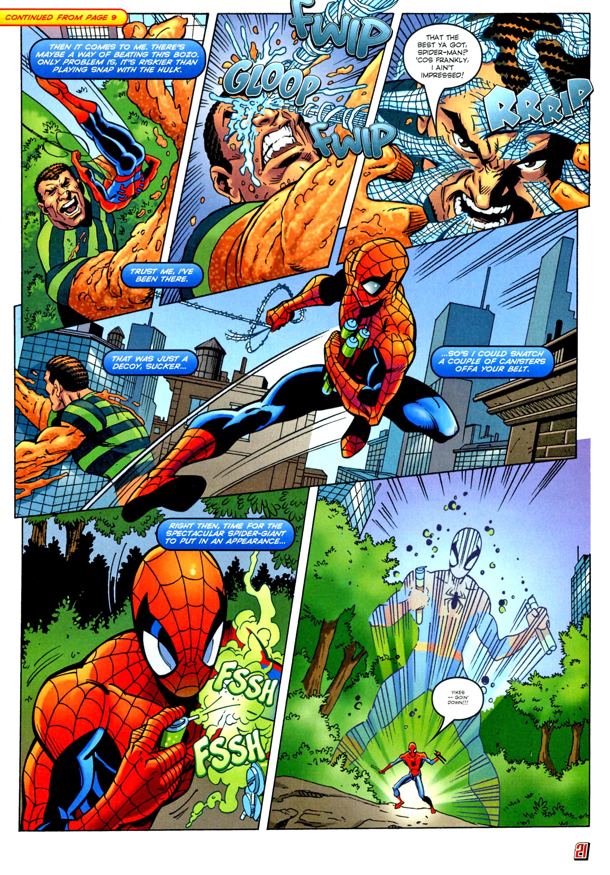 Read online Spectacular Spider-Man Adventures comic -  Issue #150 - 19