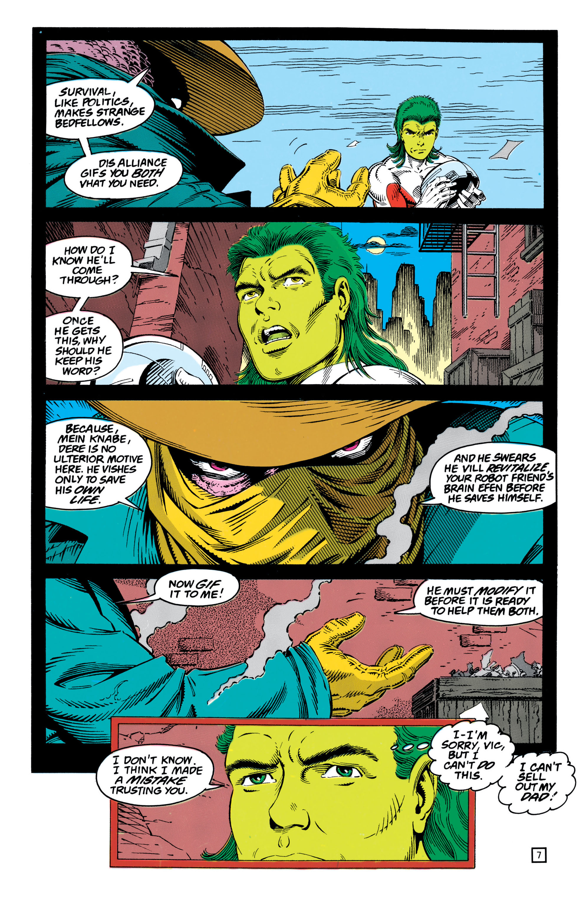 Read online The New Titans (1988) comic -  Issue #97 - 8